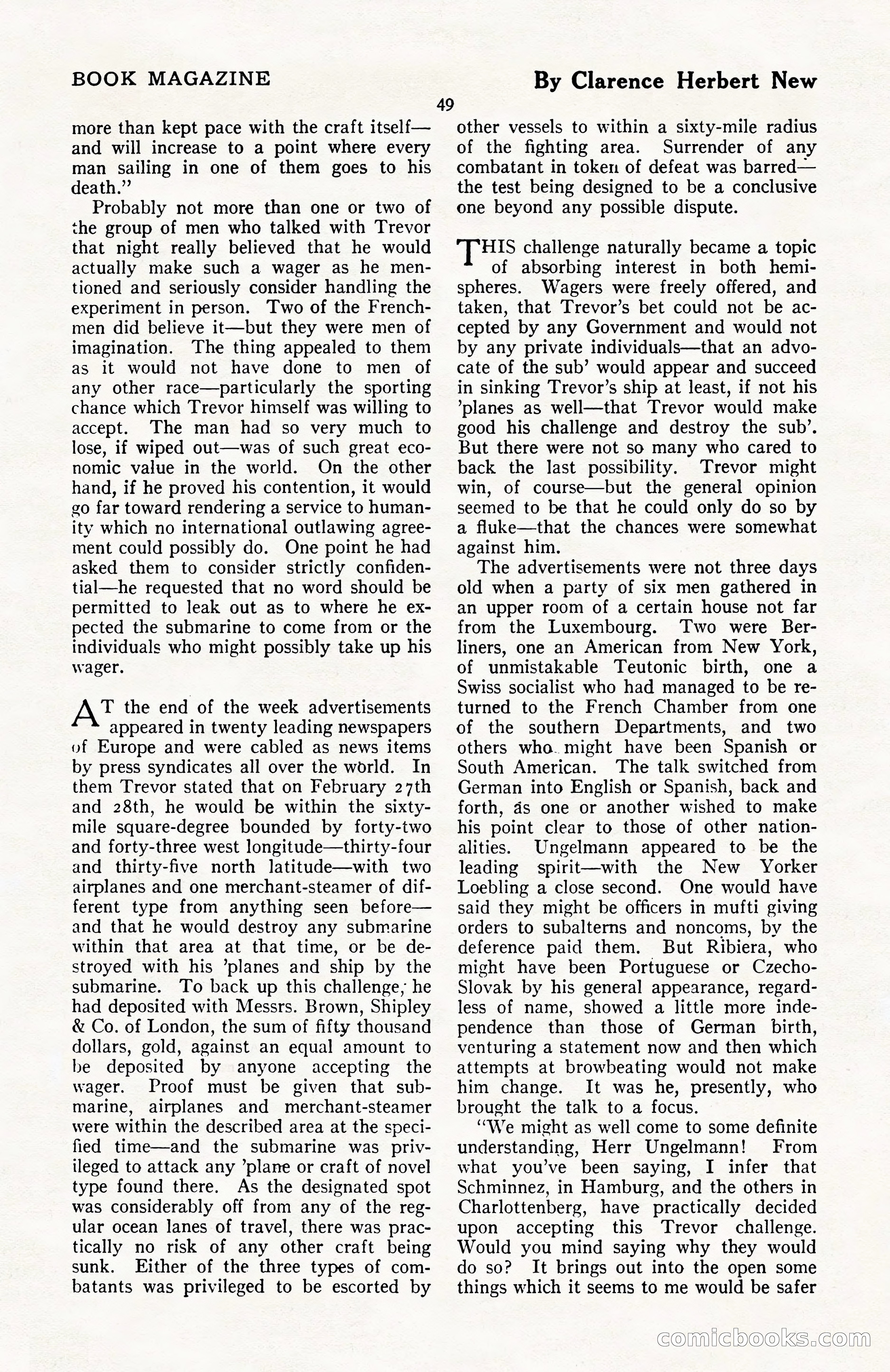 The Blue Book Magazine, April 1922 — page 55 of 212