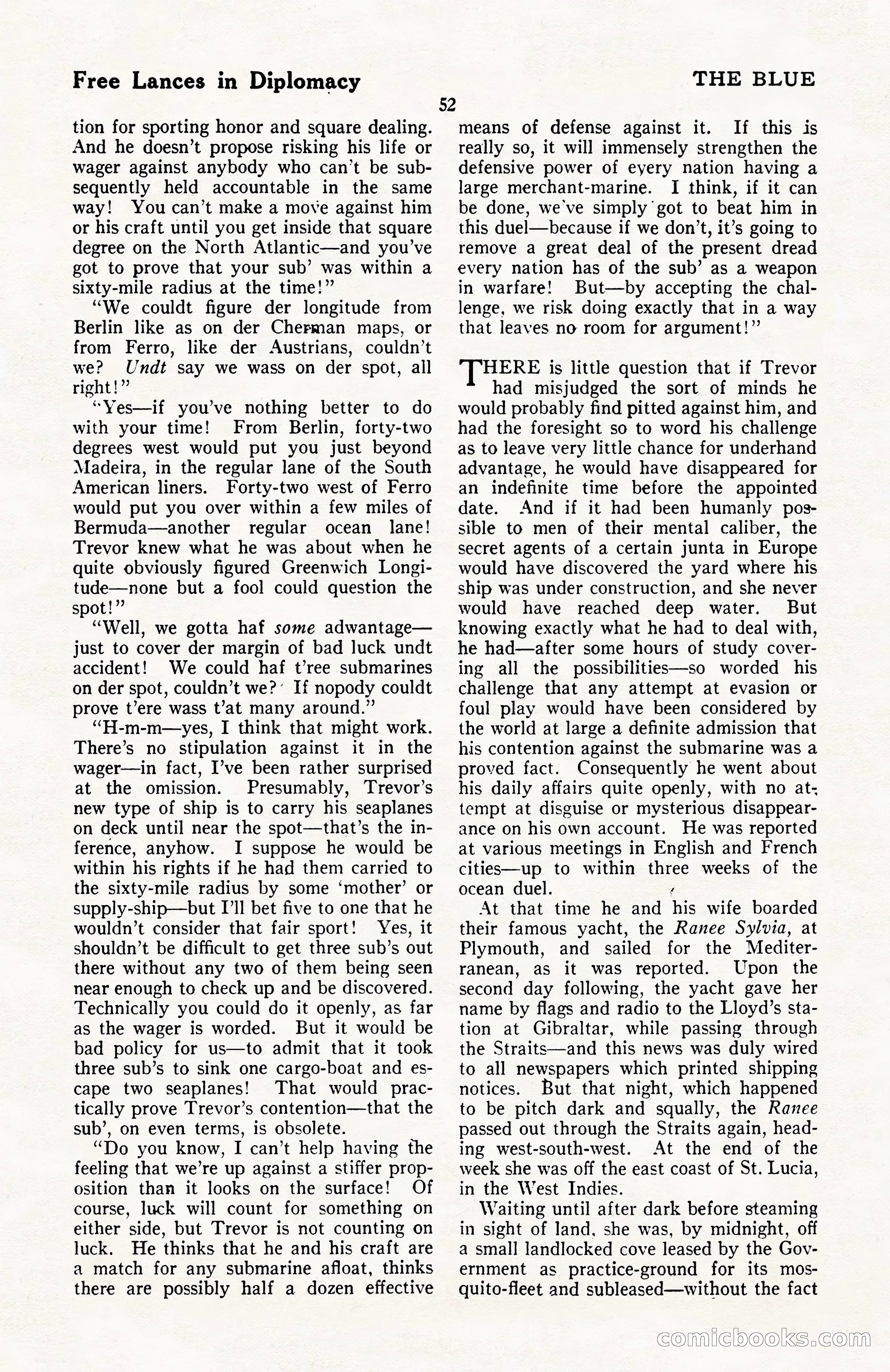 The Blue Book Magazine, April 1922 — page 58 of 212