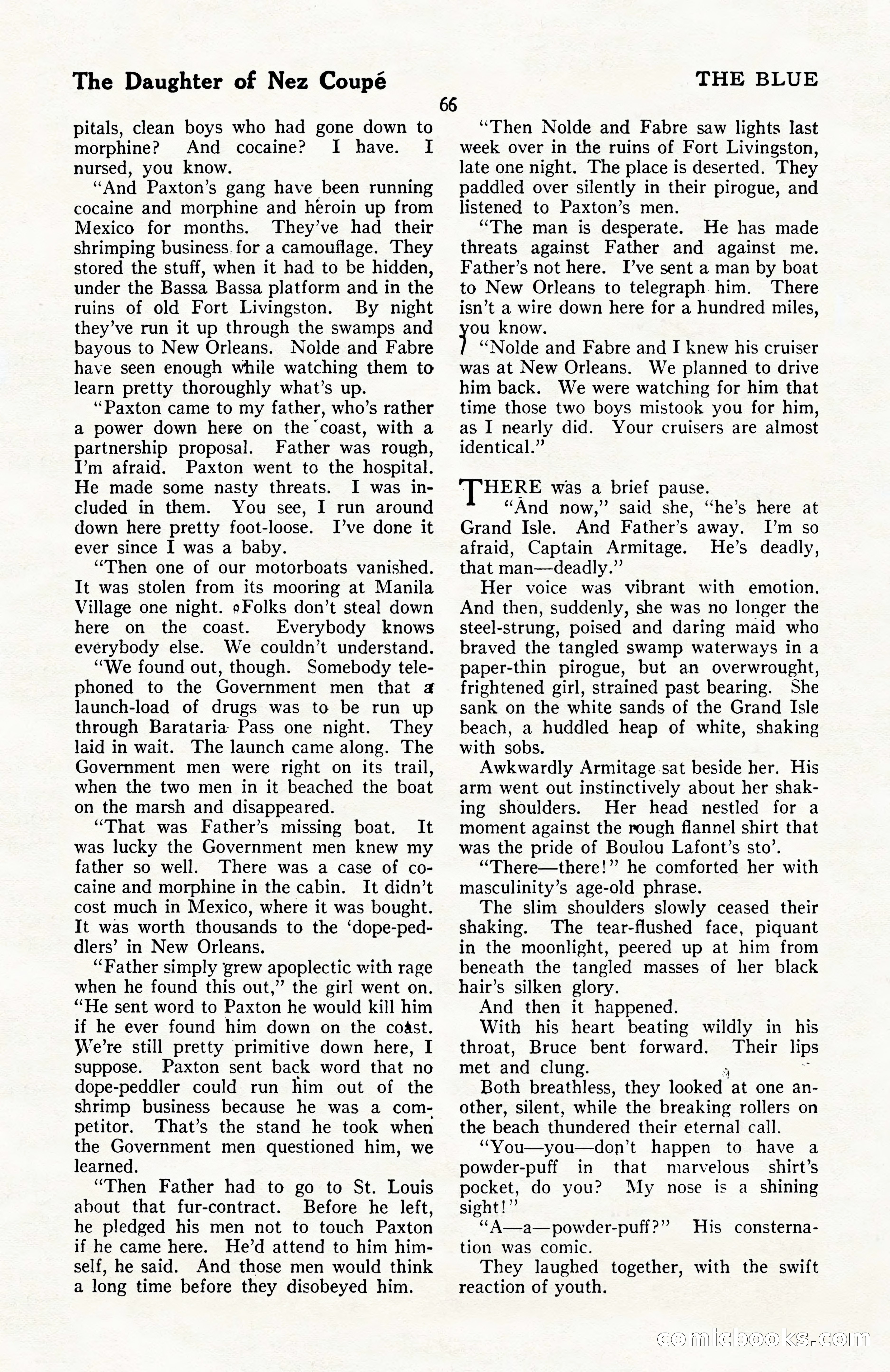 The Blue Book Magazine, April 1922 — page 72 of 212