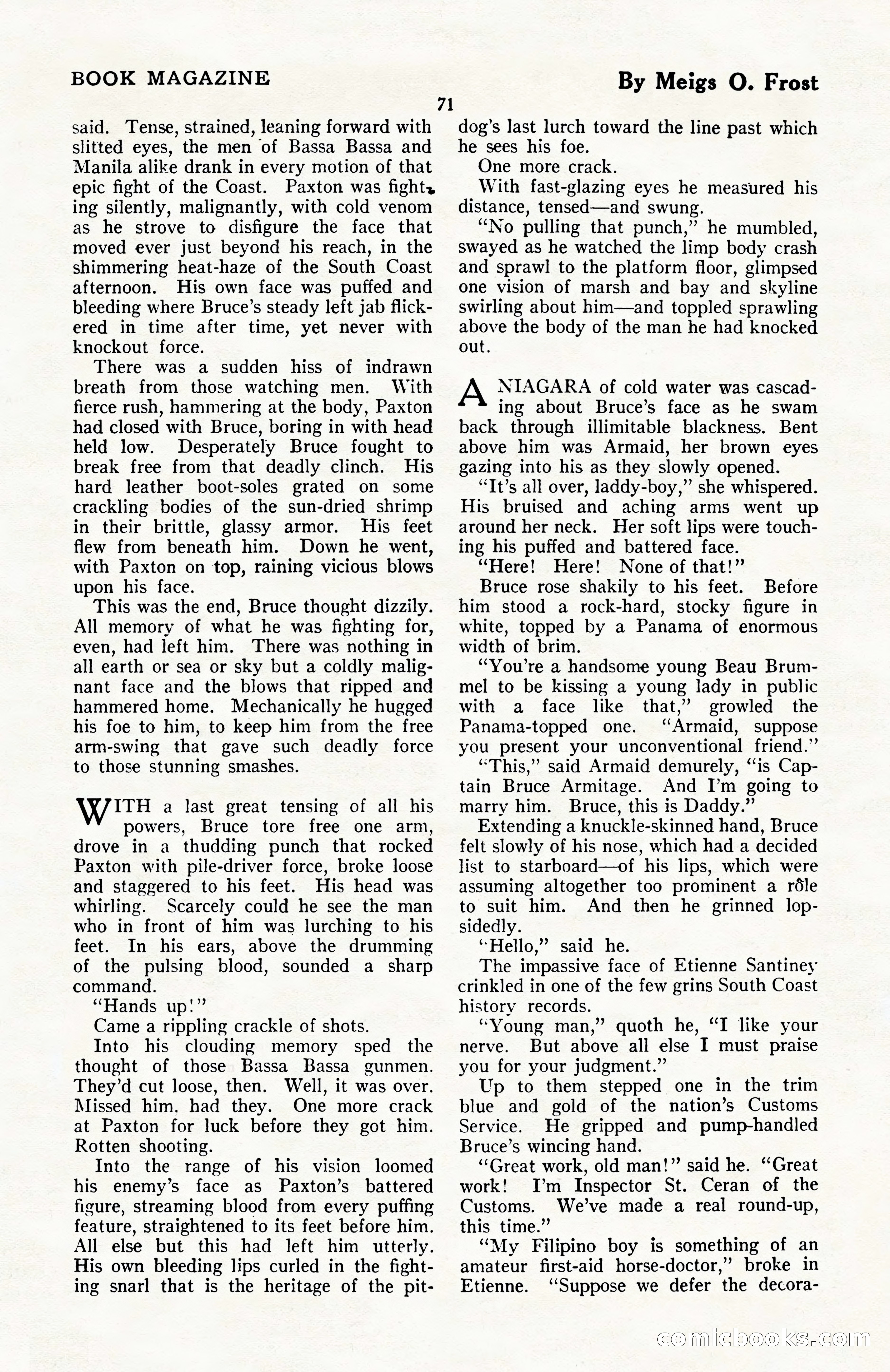 The Blue Book Magazine, April 1922 — page 77 of 212