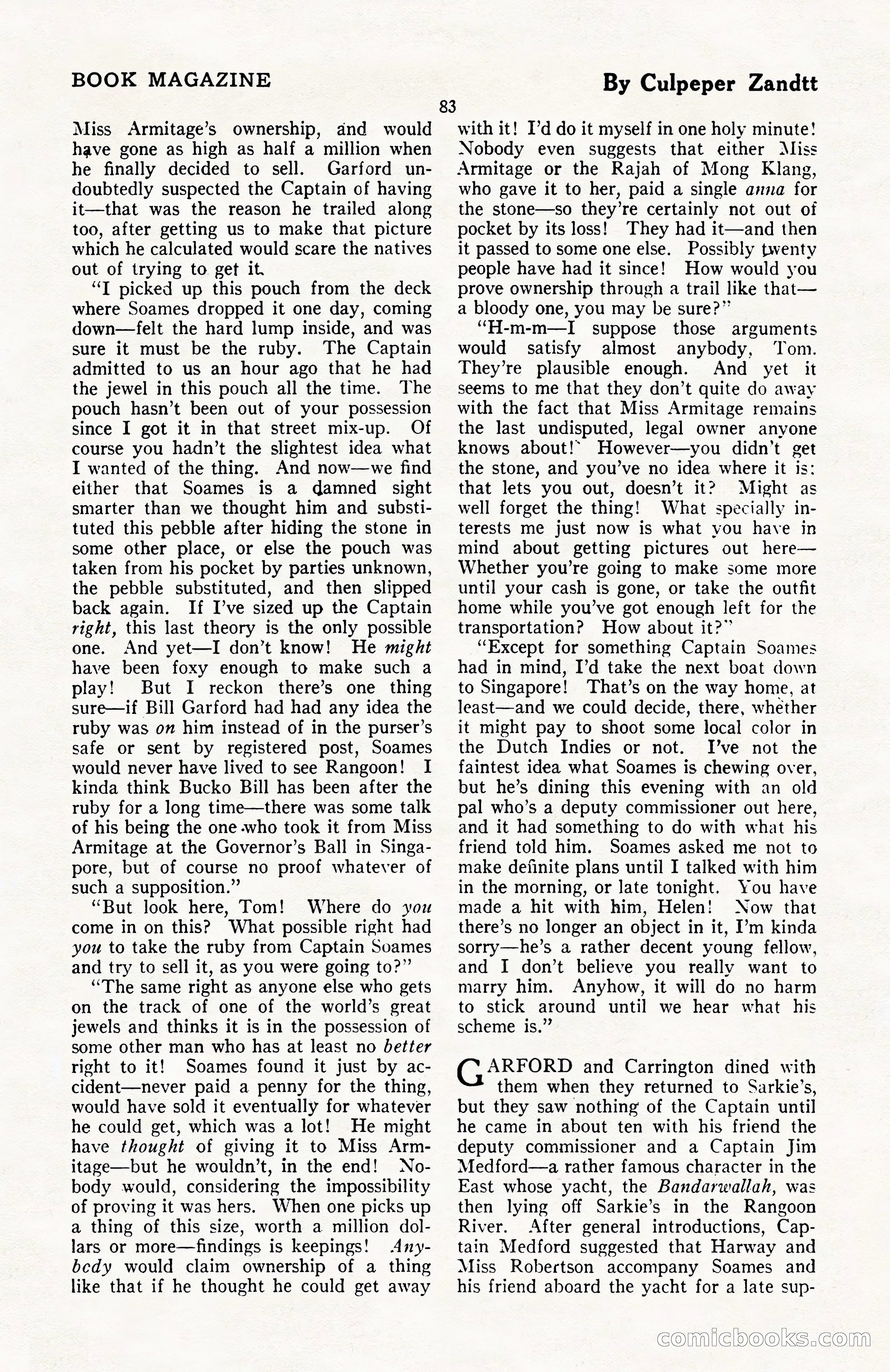 The Blue Book Magazine, April 1922 — page 89 of 212