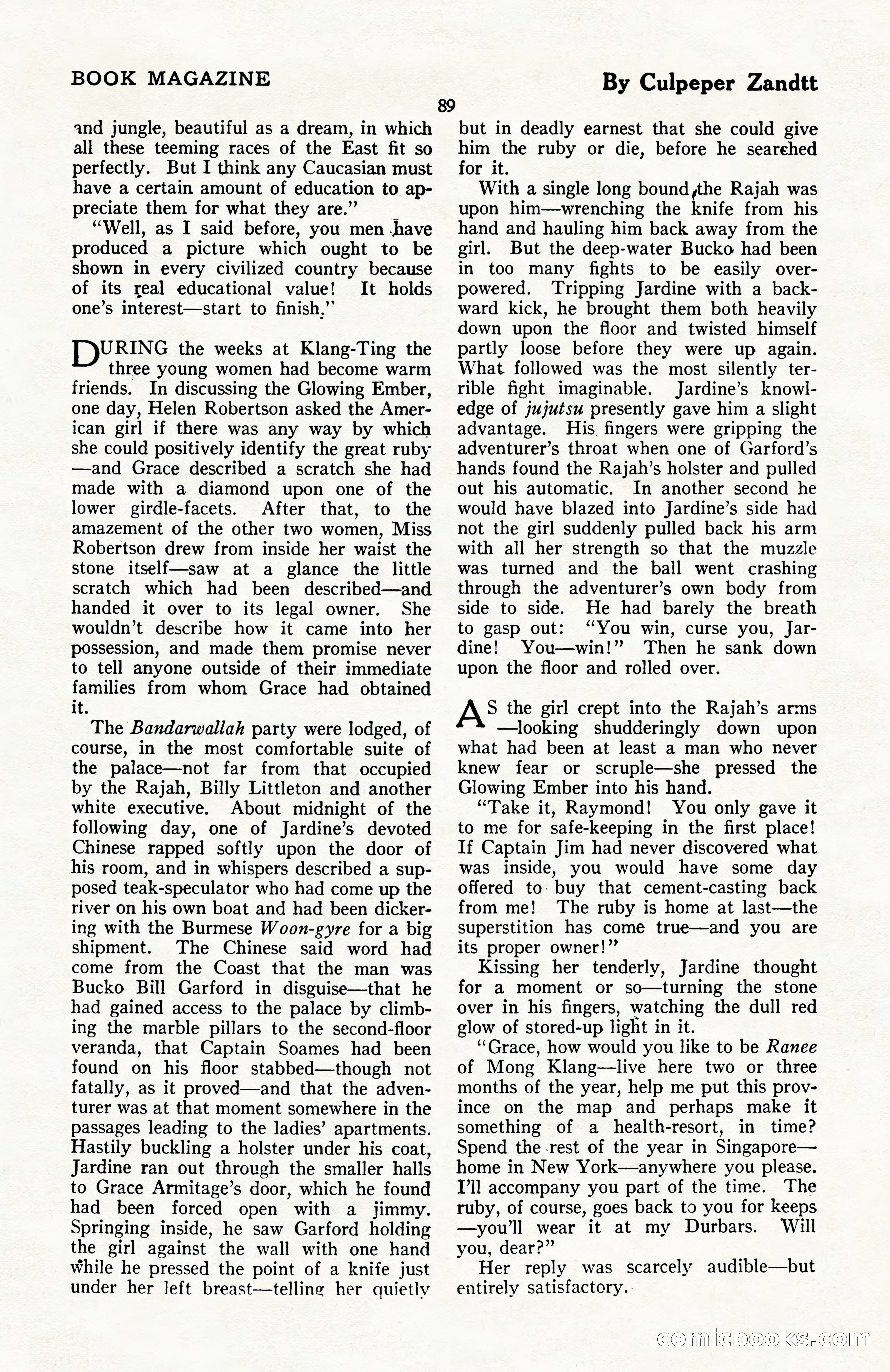 The Blue Book Magazine, April 1922 — page 95 of 212