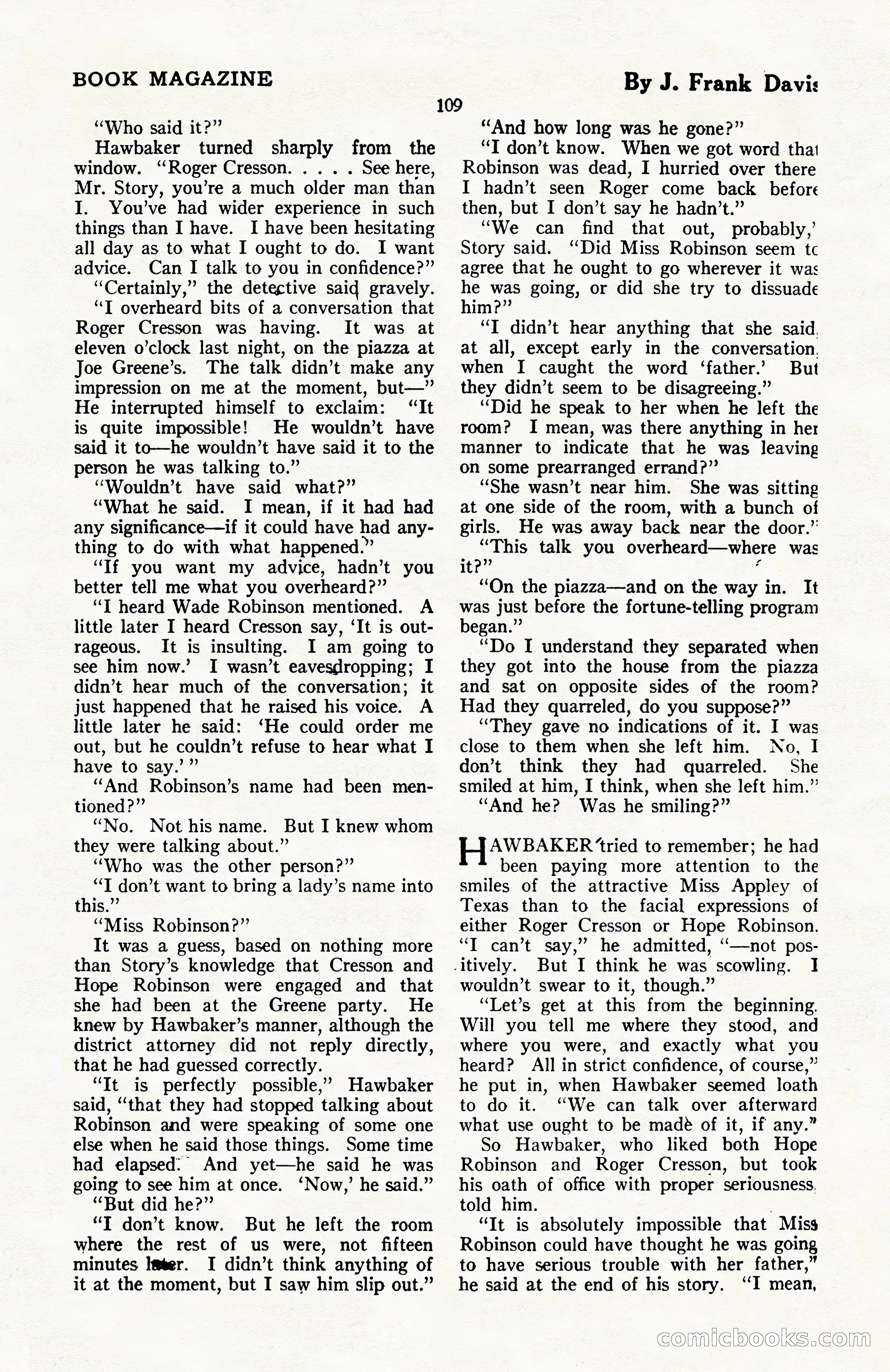 The Blue Book Magazine, April 1922 — page 115 of 212