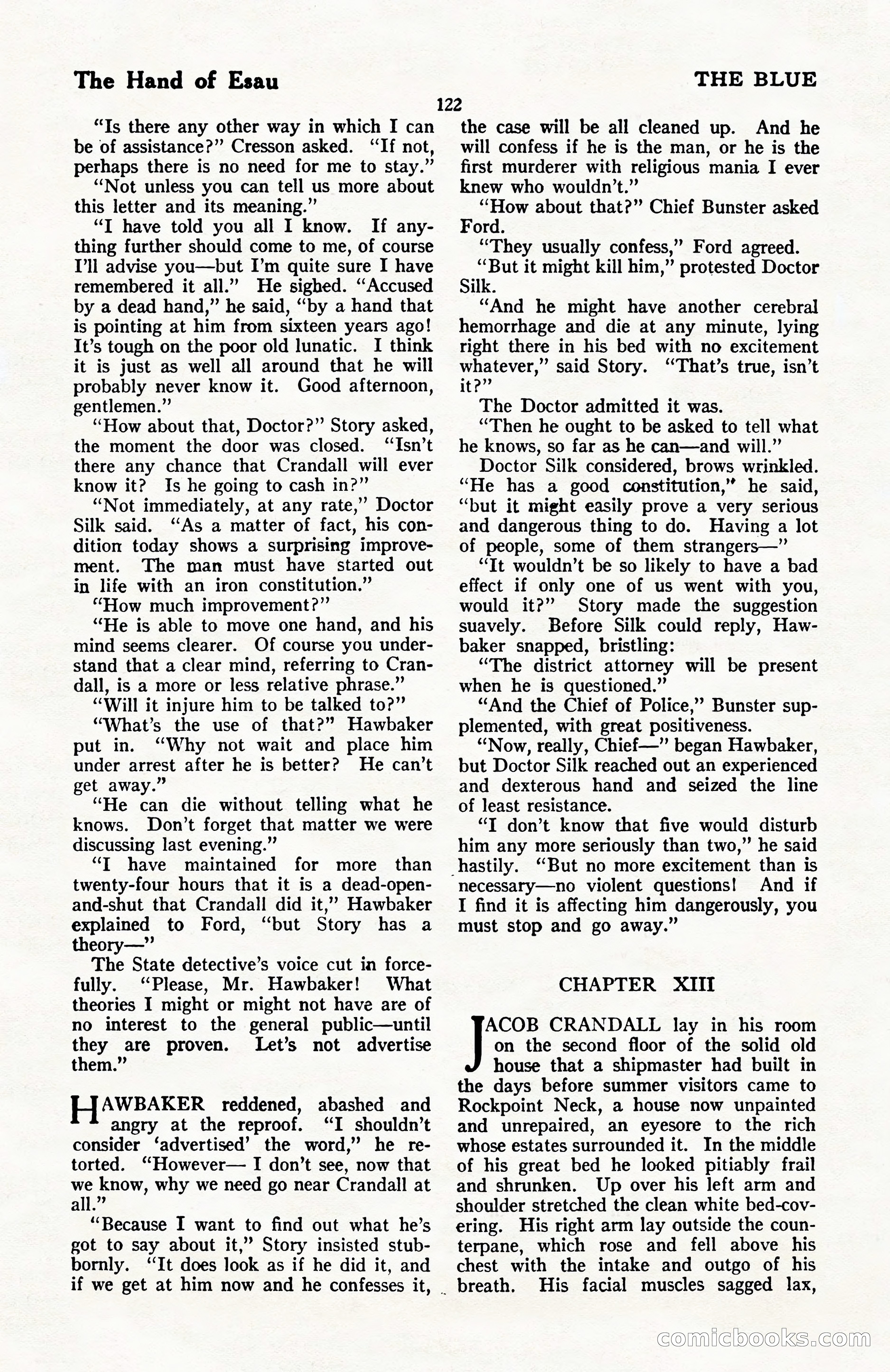 The Blue Book Magazine, April 1922 — page 128 of 212