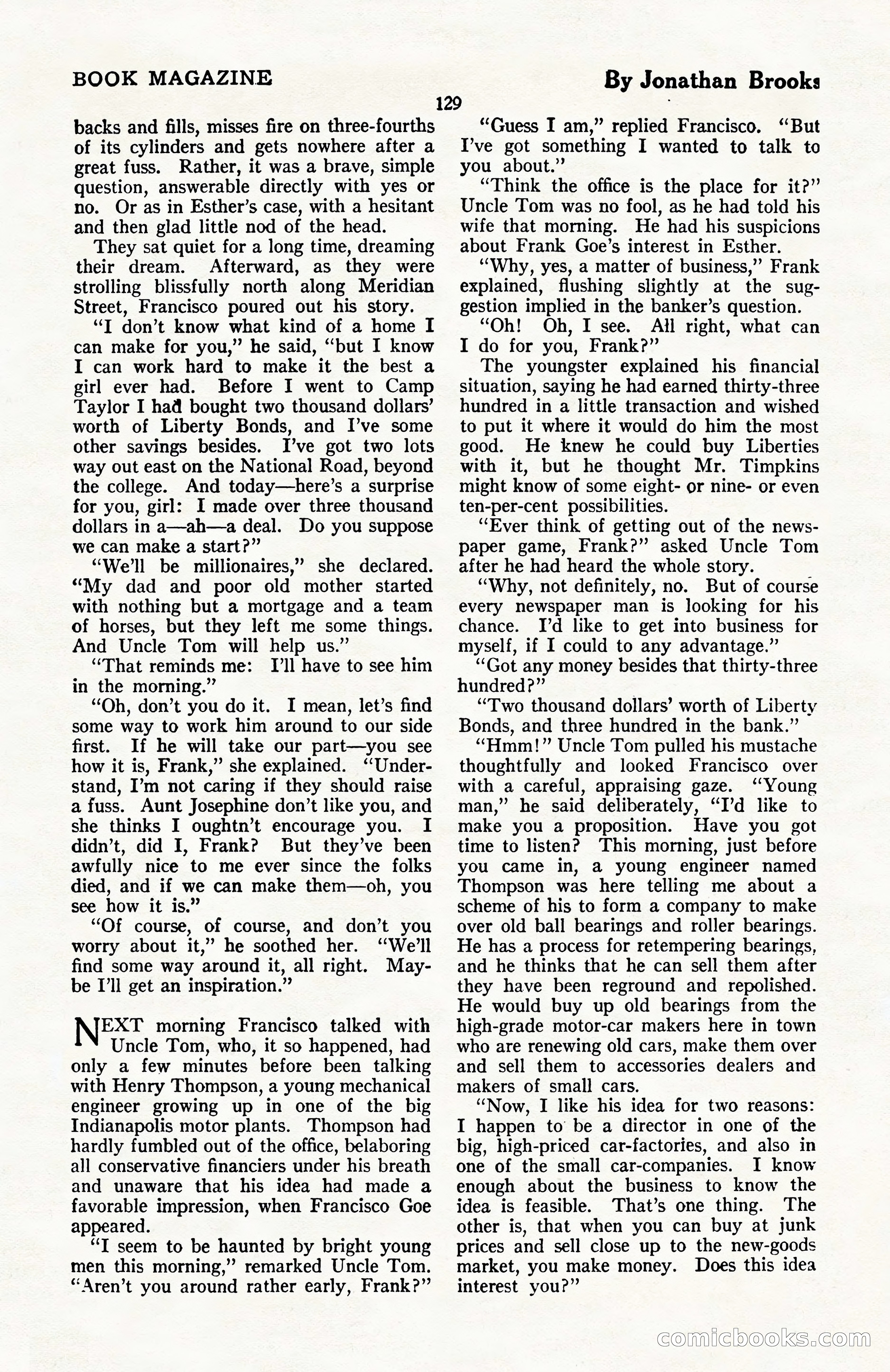 The Blue Book Magazine, April 1922 — page 135 of 212