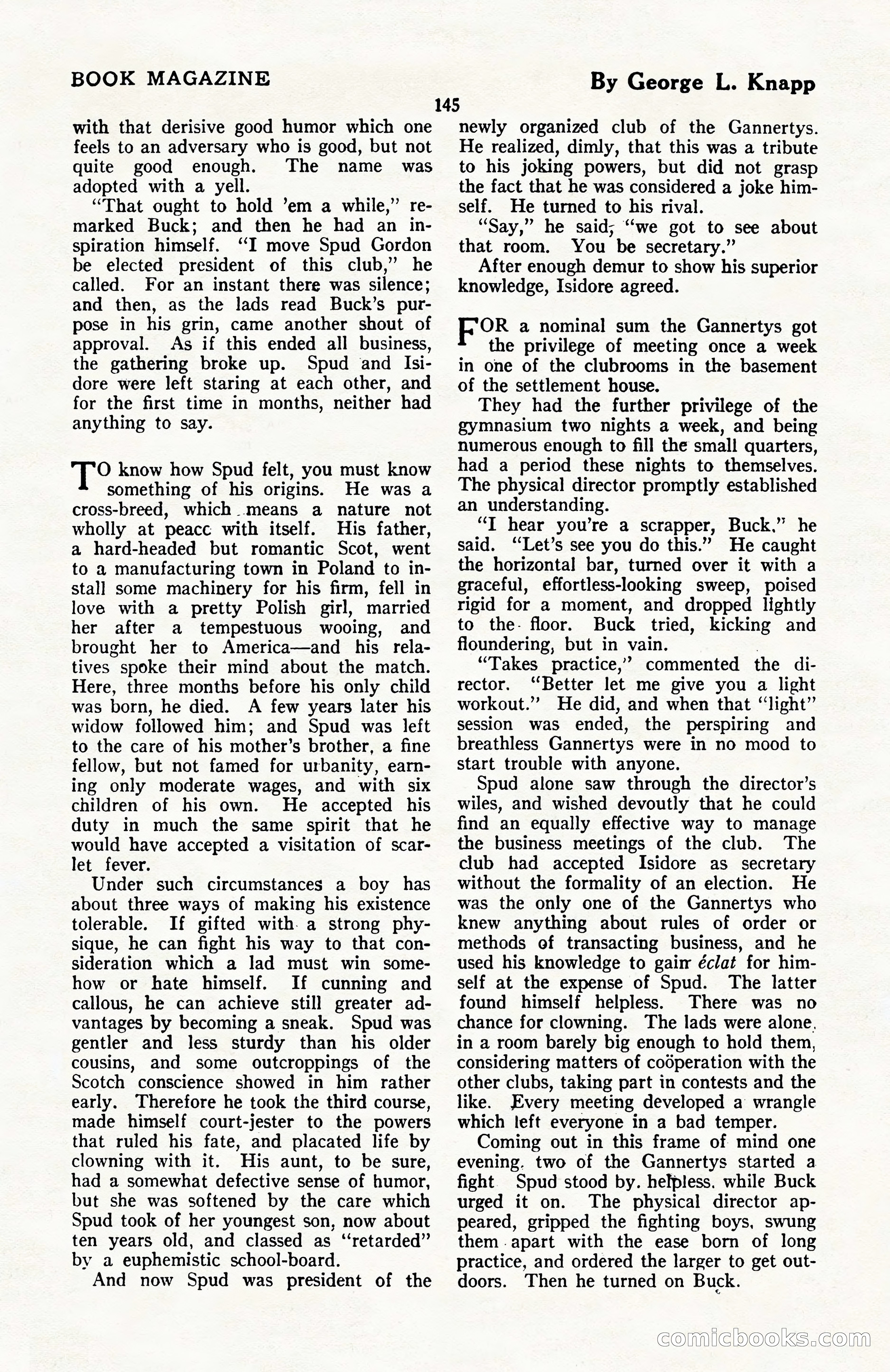 The Blue Book Magazine, April 1922 — page 151 of 212