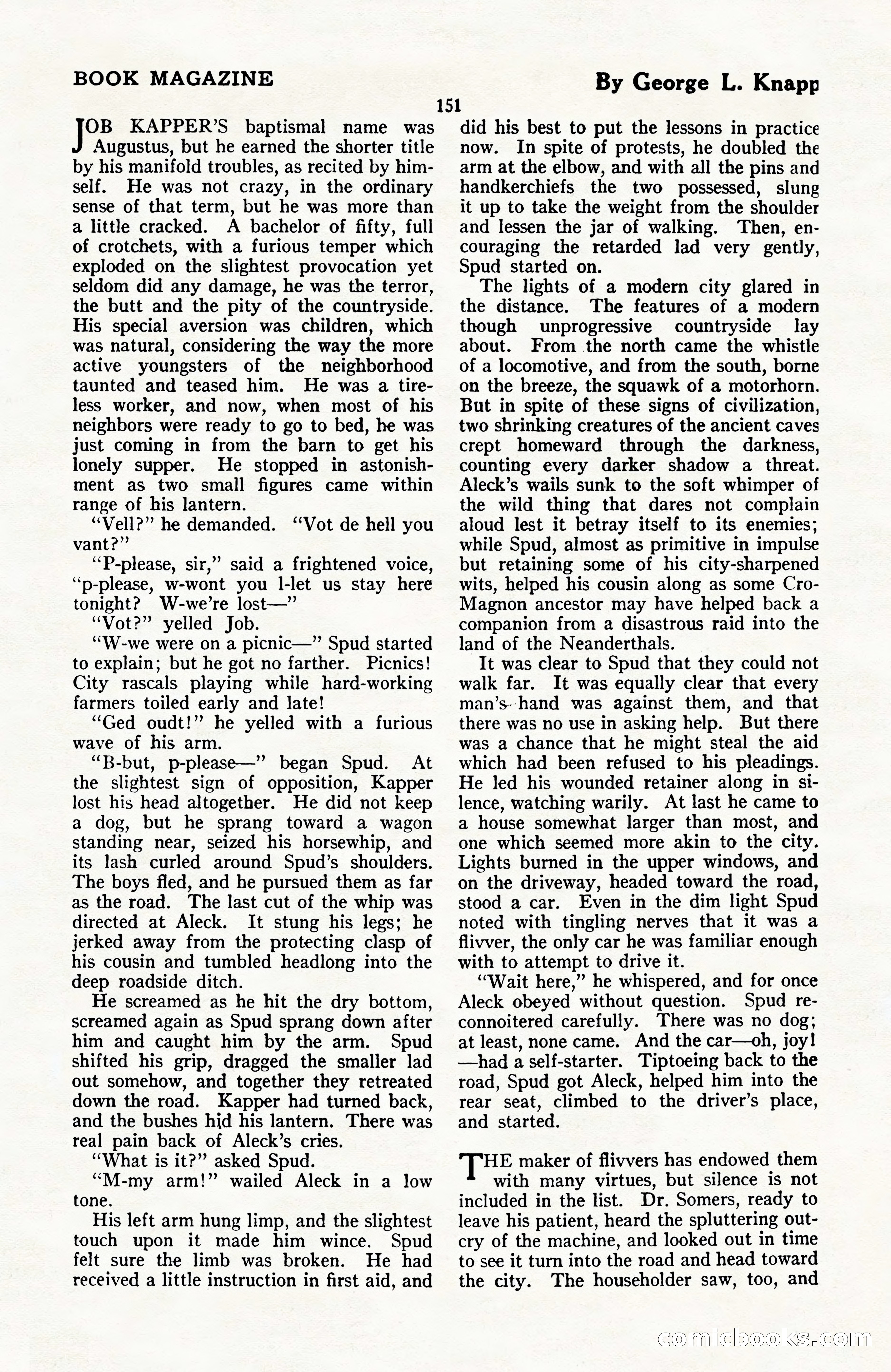 The Blue Book Magazine, April 1922 — page 157 of 212