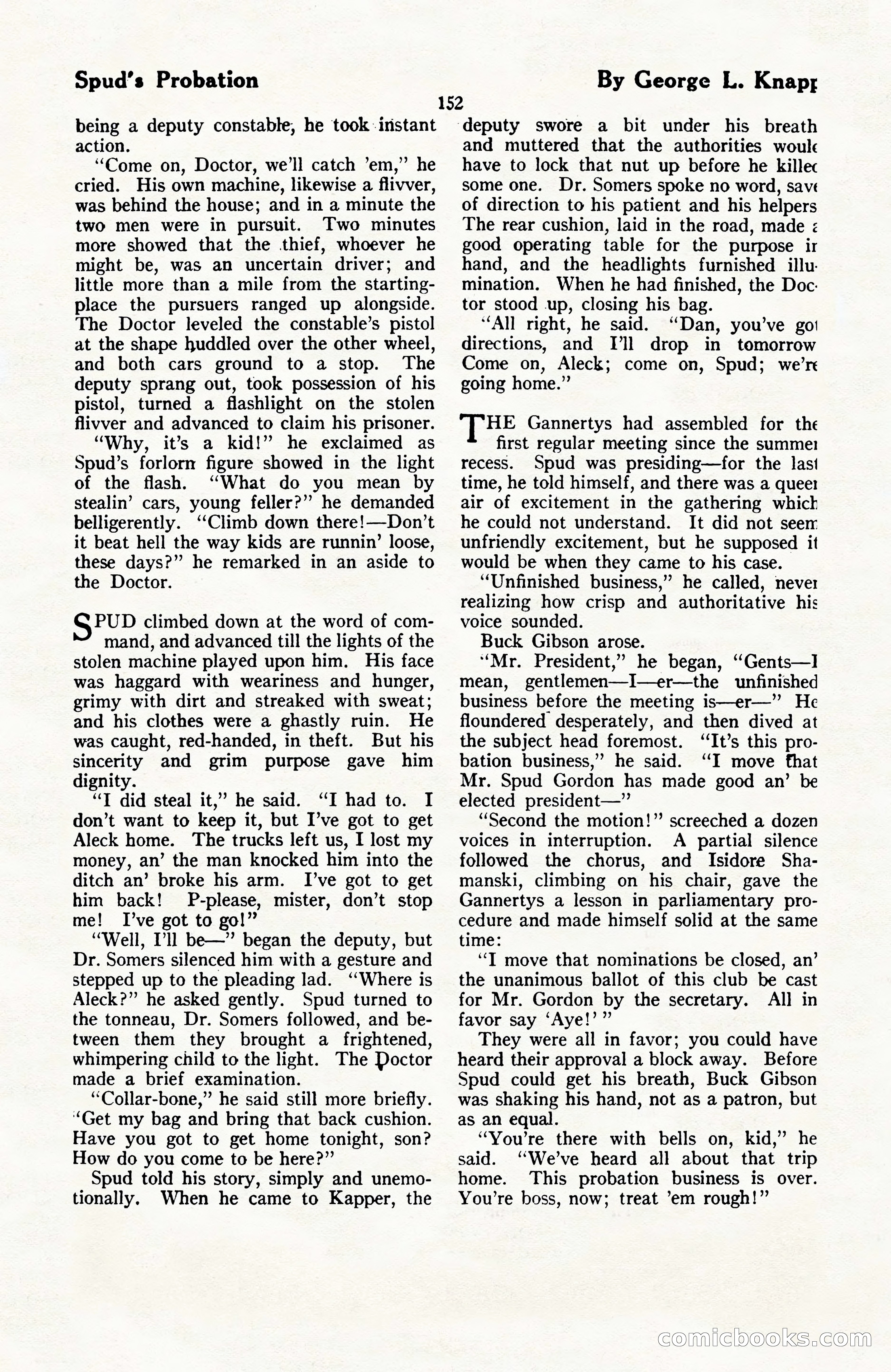 The Blue Book Magazine, April 1922 — page 158 of 212