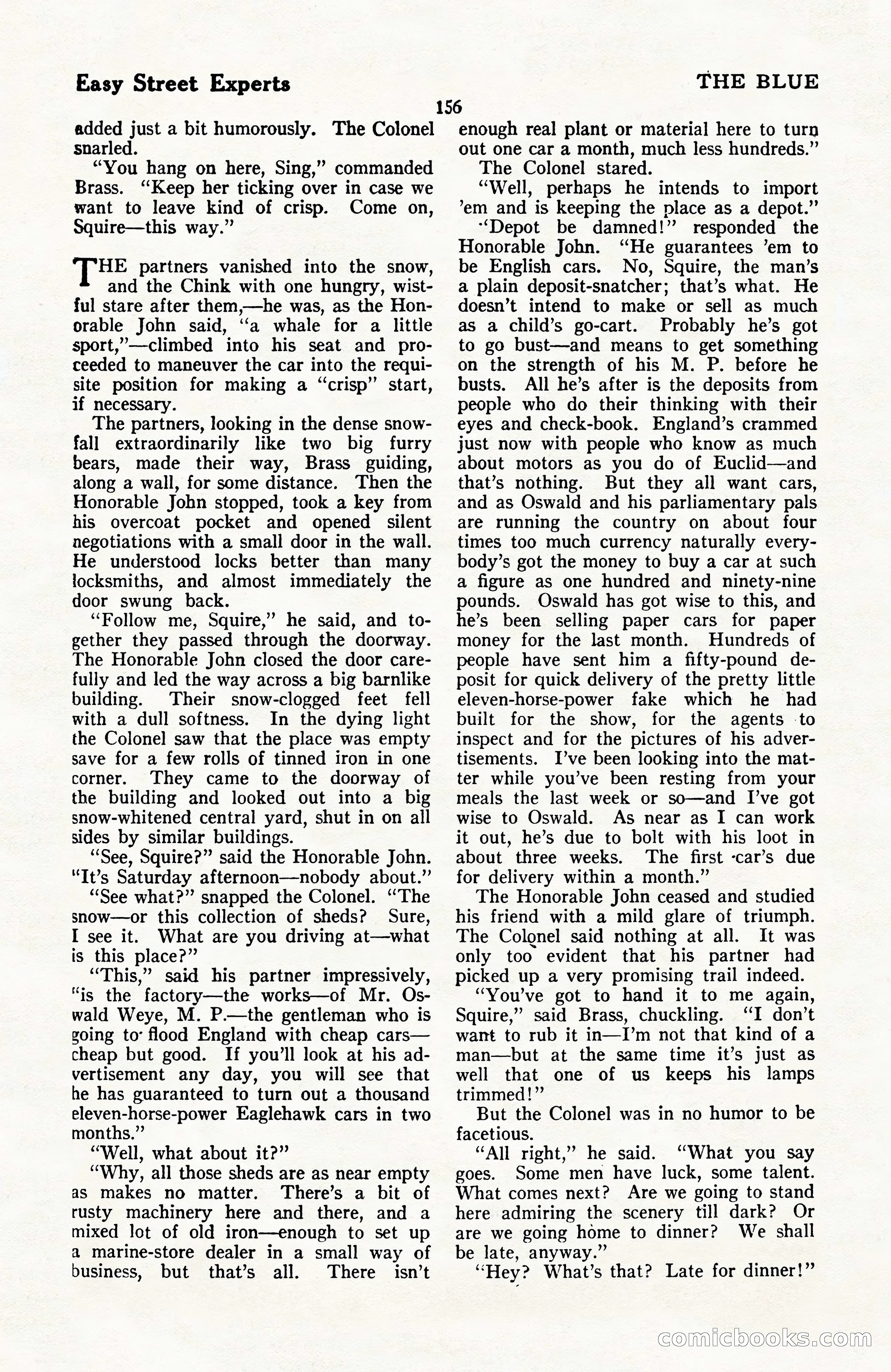 The Blue Book Magazine, April 1922 — page 162 of 212