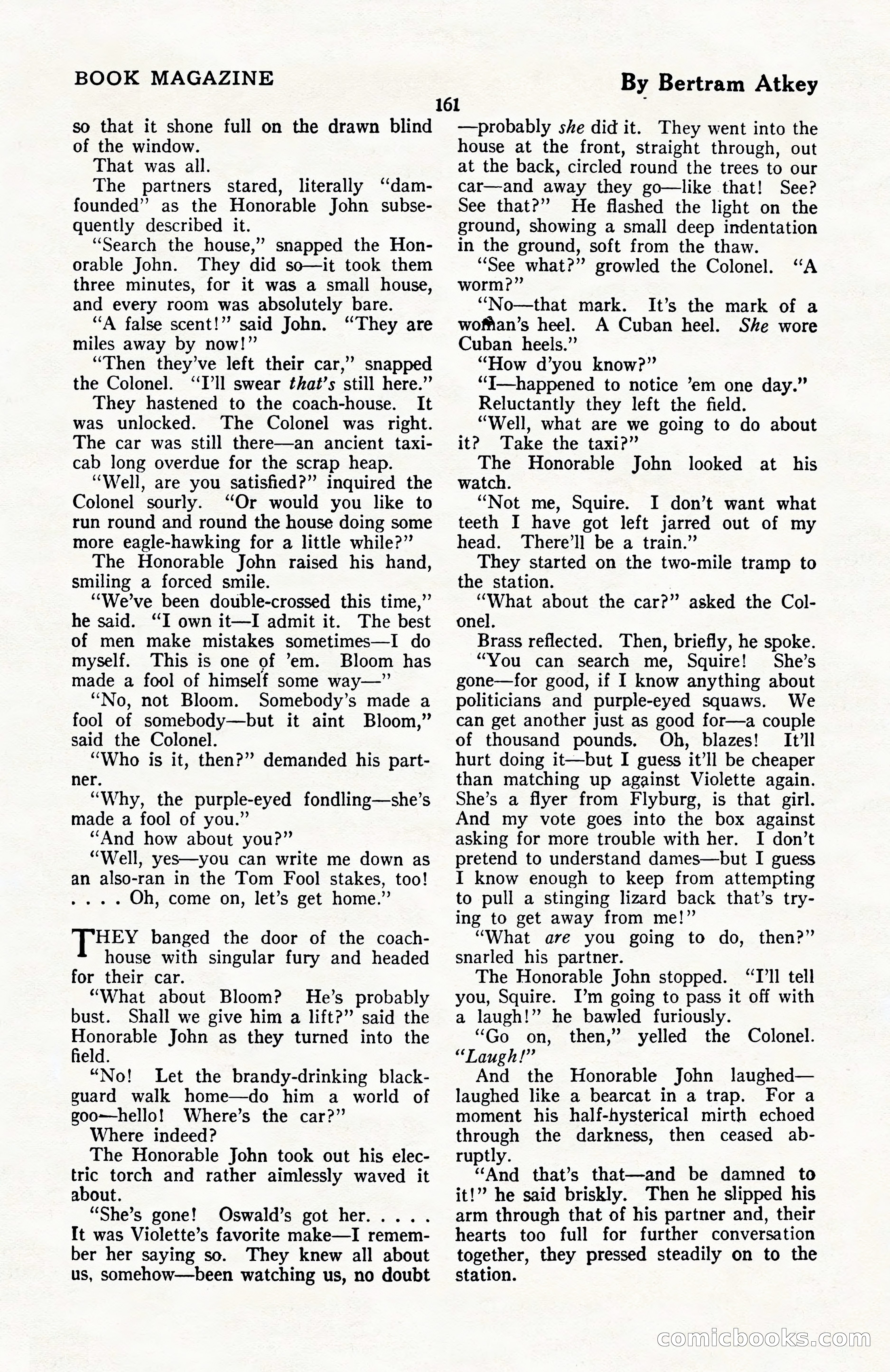 The Blue Book Magazine, April 1922 — page 167 of 212