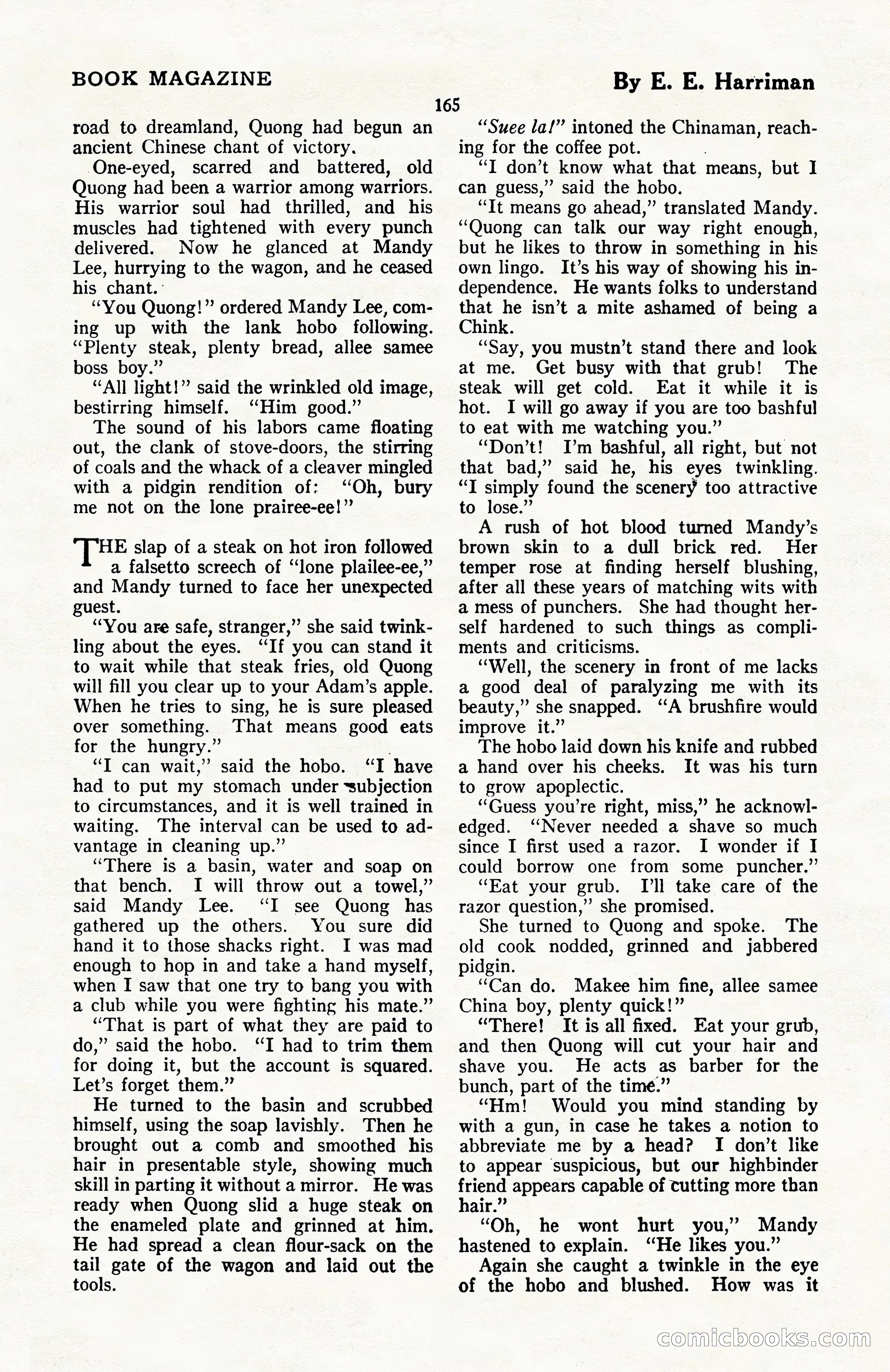 The Blue Book Magazine, April 1922 — page 171 of 212