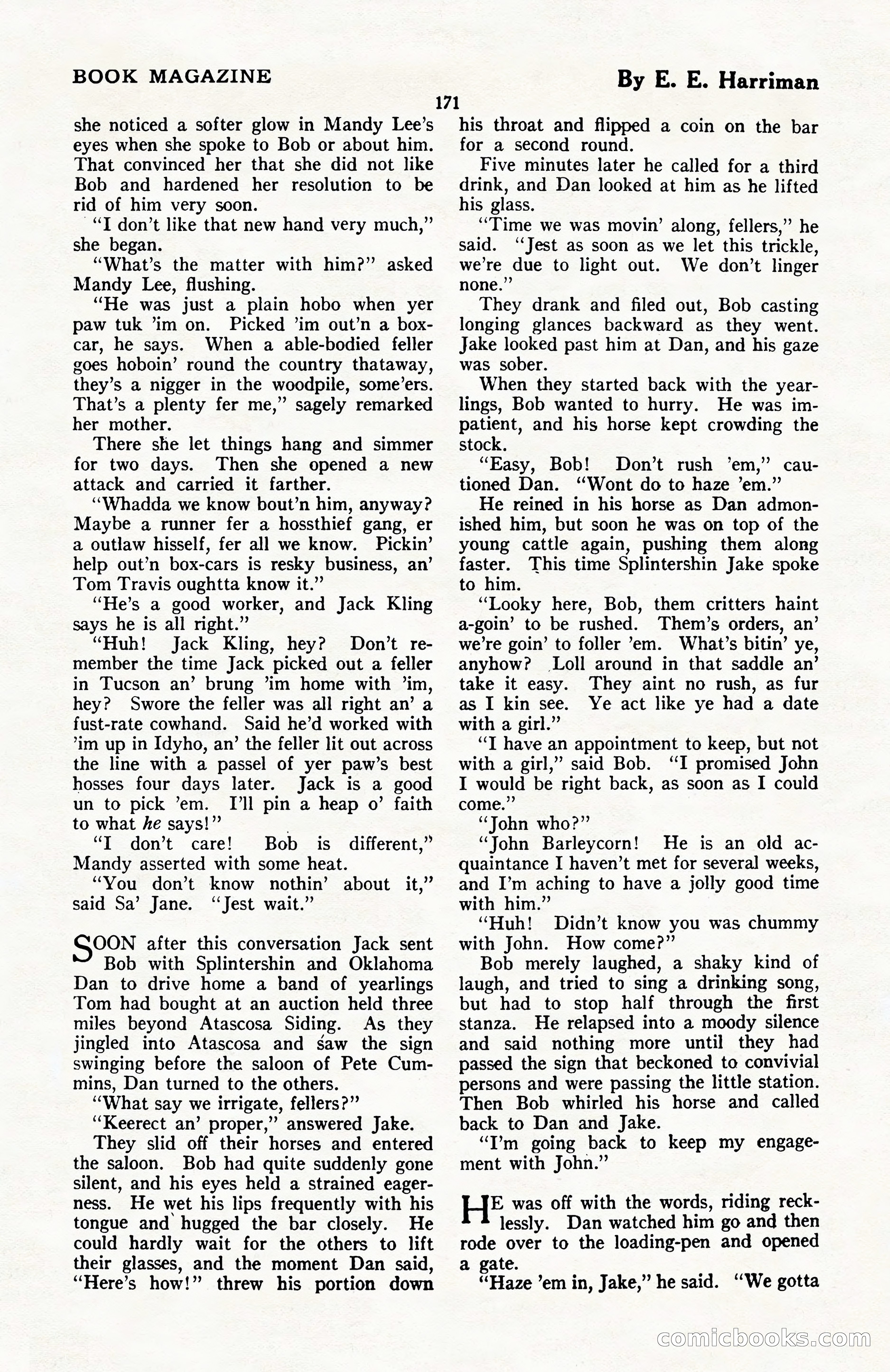 The Blue Book Magazine, April 1922 — page 177 of 212