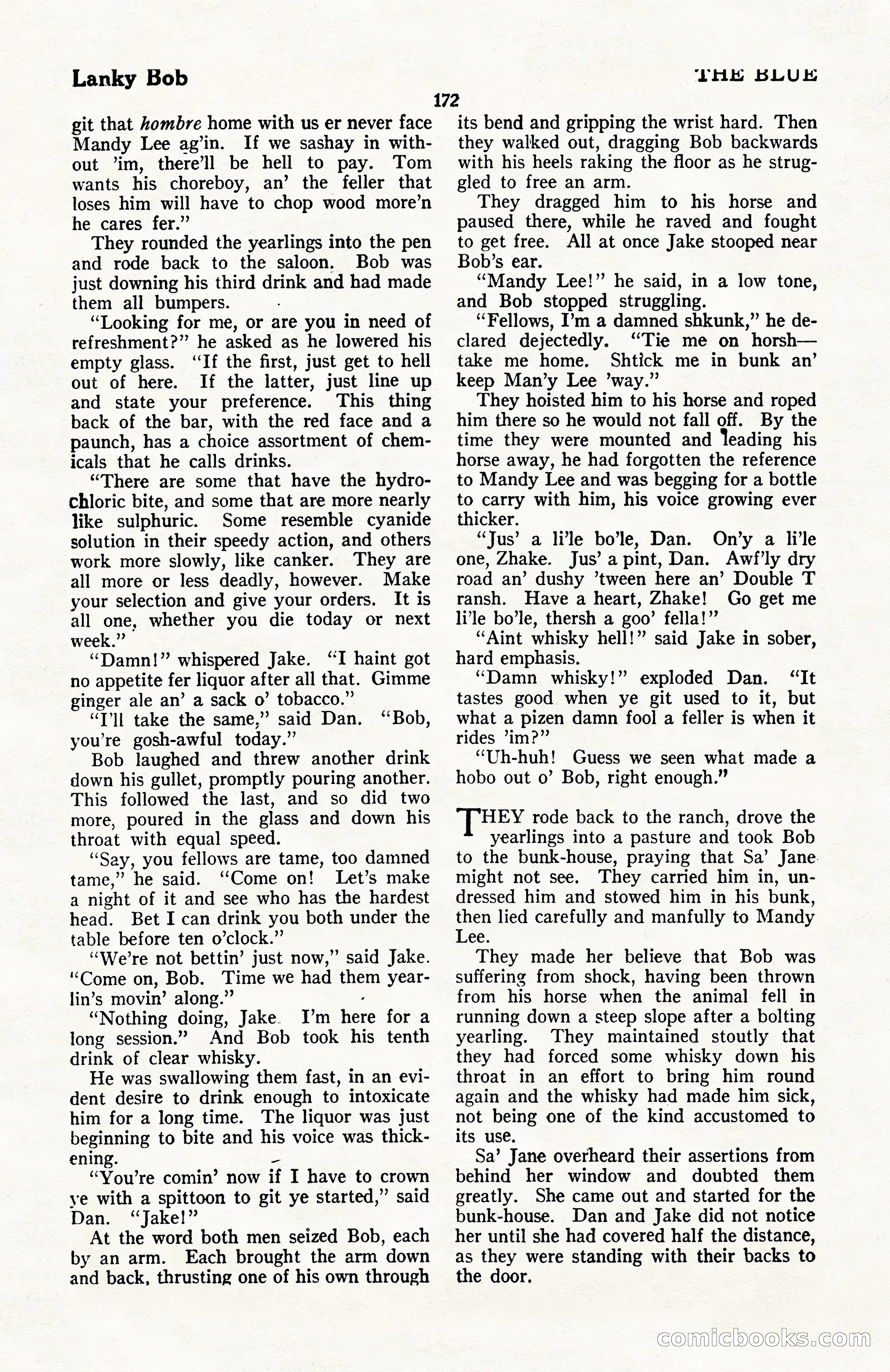 The Blue Book Magazine, April 1922 — page 178 of 212