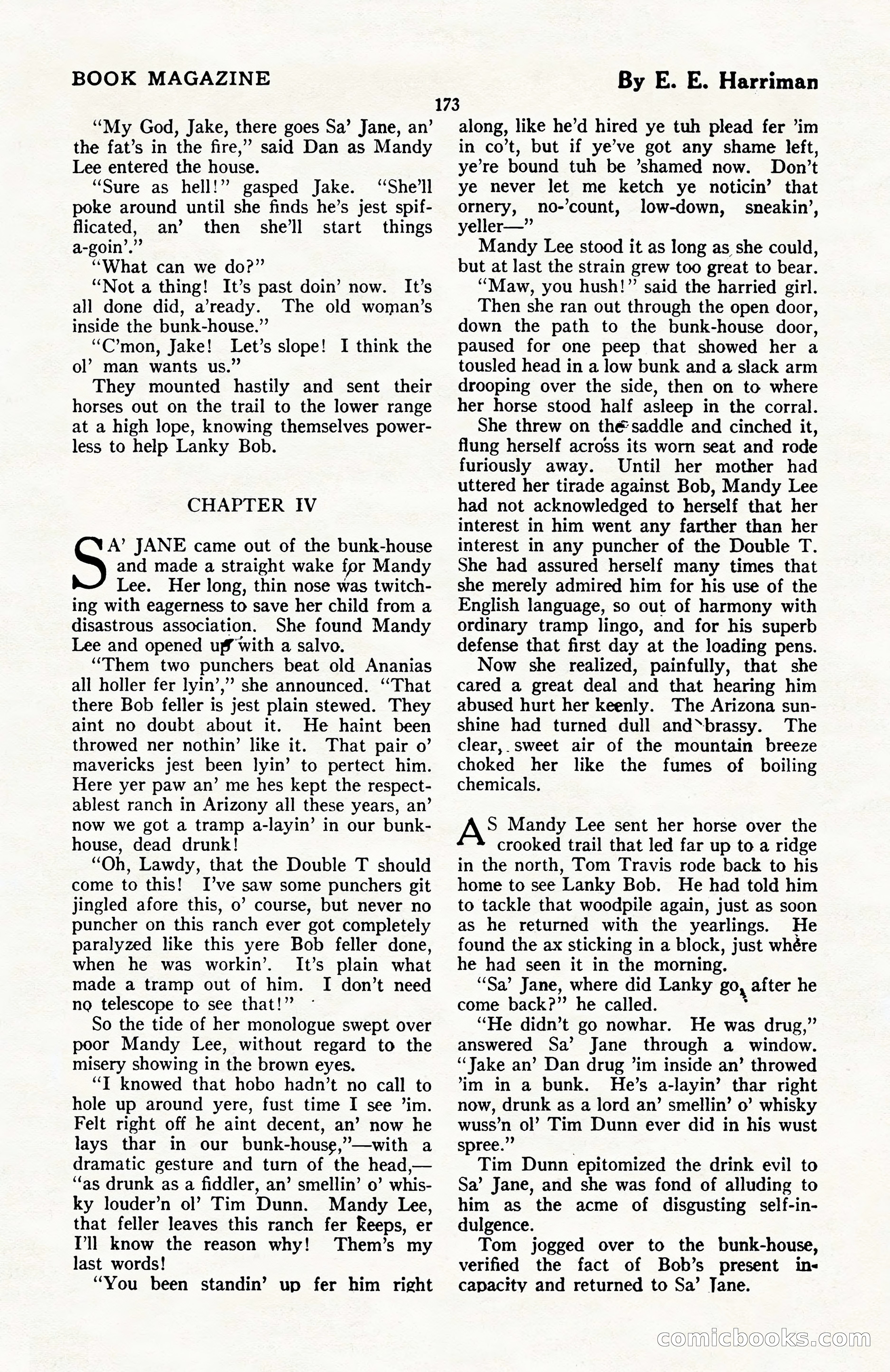 The Blue Book Magazine, April 1922 — page 179 of 212