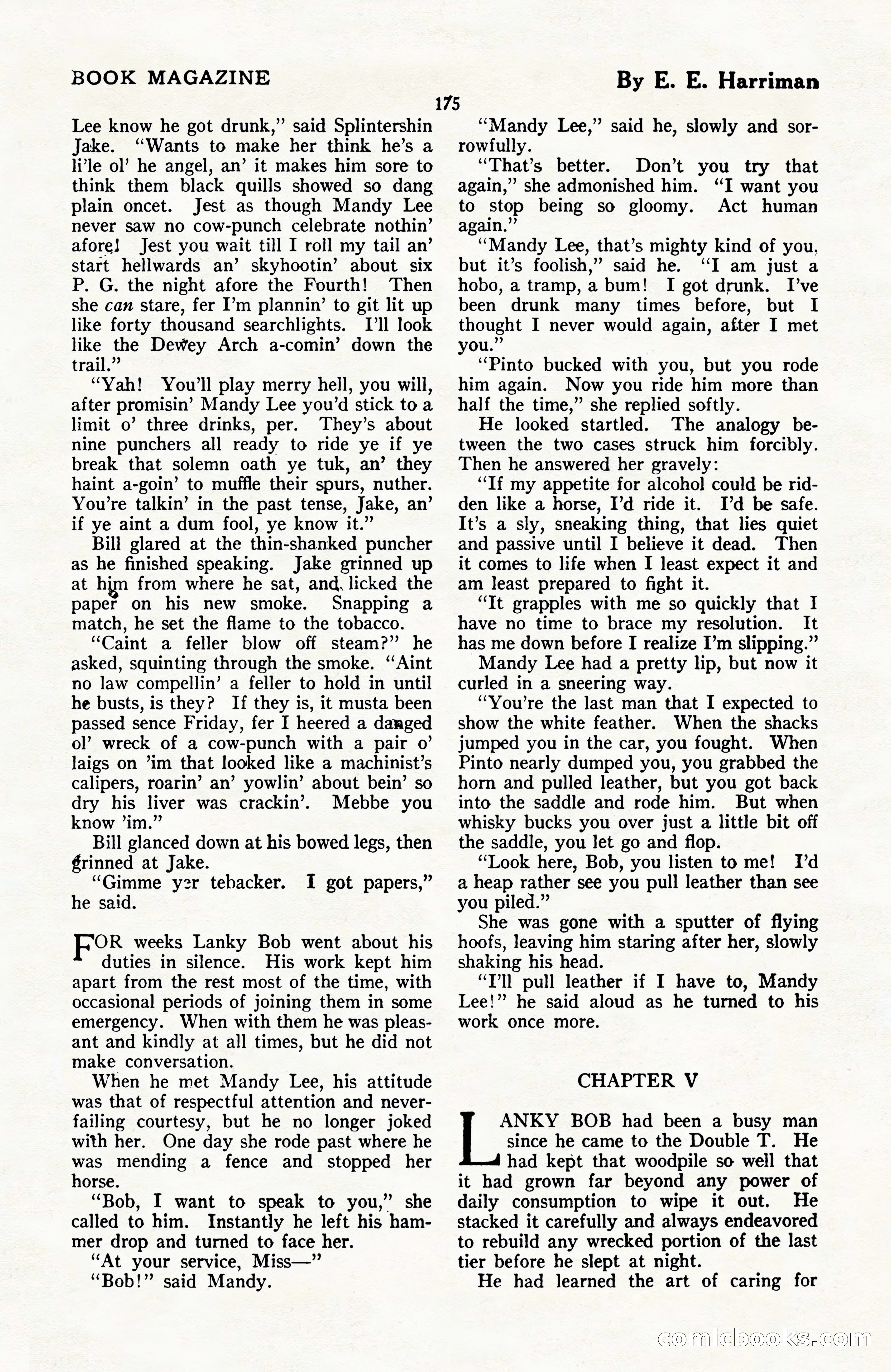 The Blue Book Magazine, April 1922 — page 181 of 212