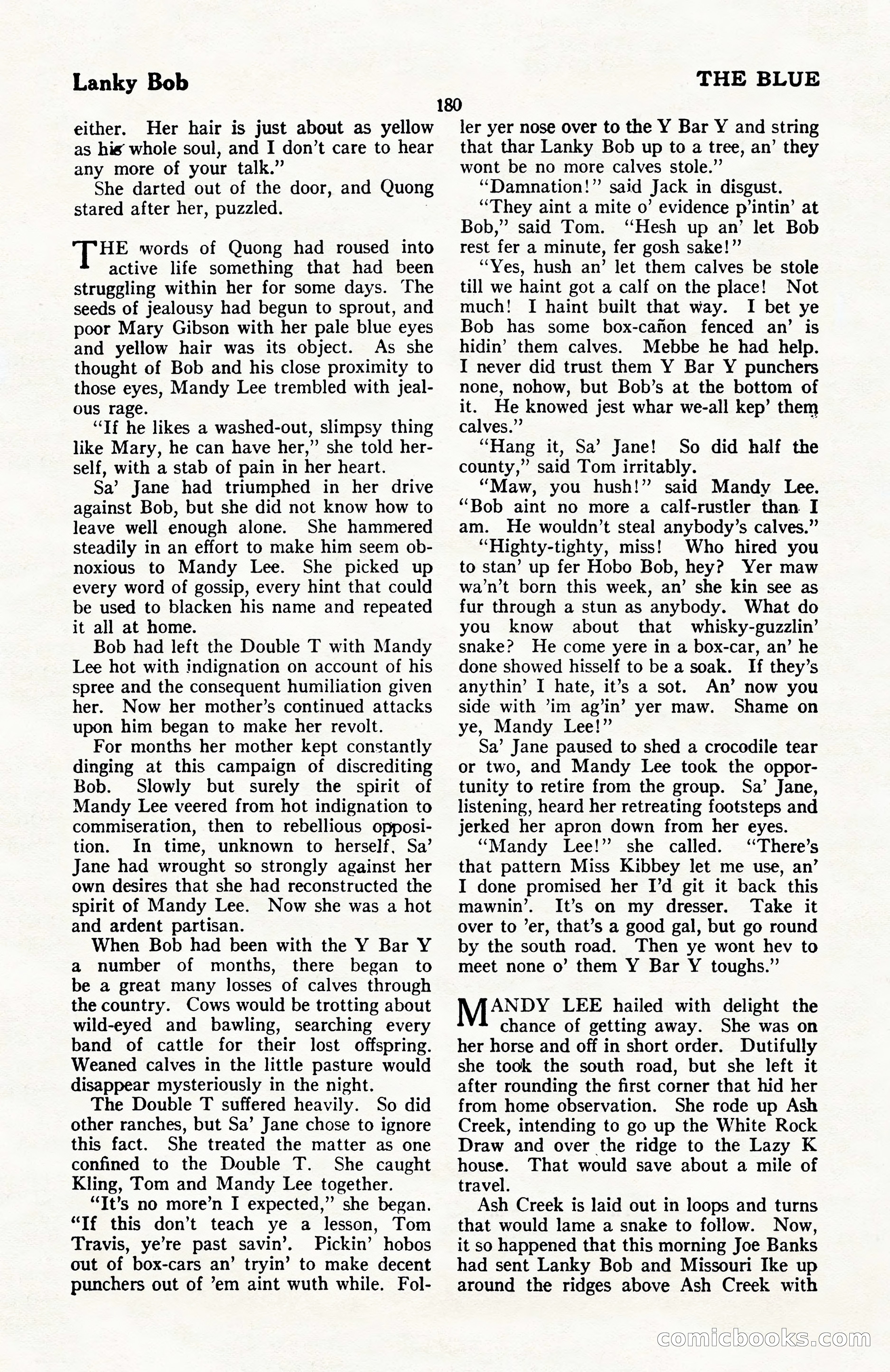 The Blue Book Magazine, April 1922 — page 186 of 212