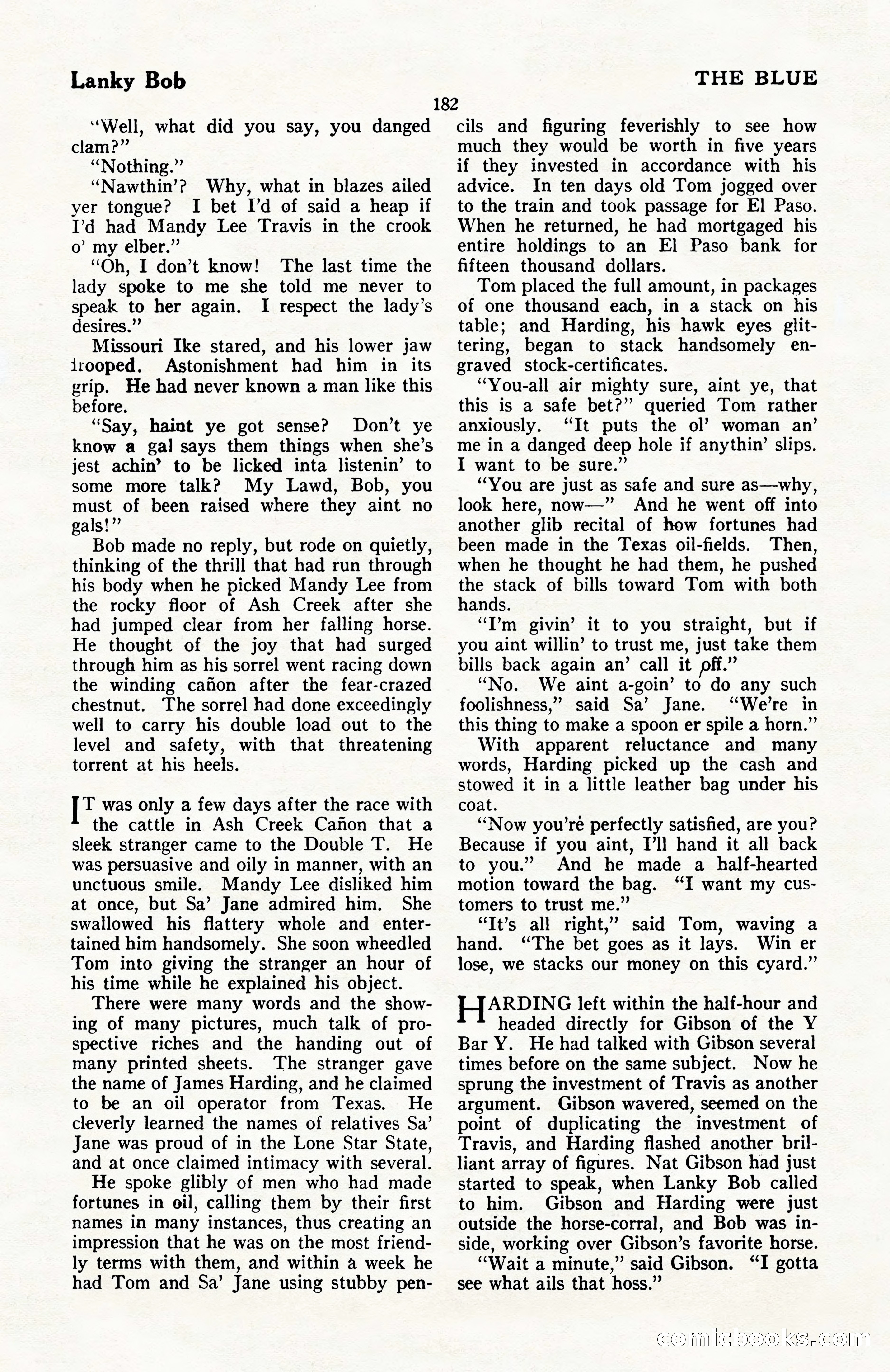 The Blue Book Magazine, April 1922 — page 188 of 212