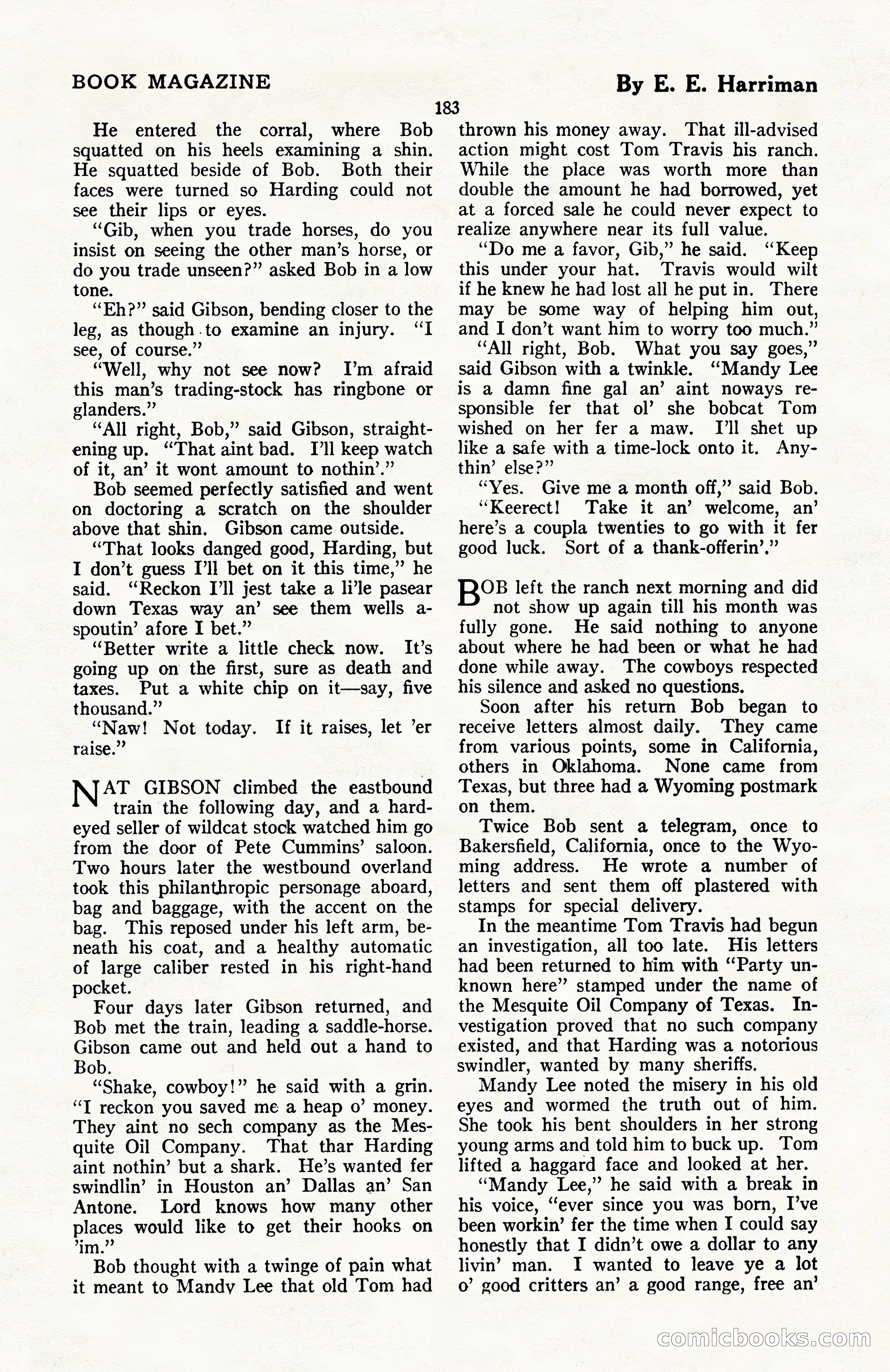 The Blue Book Magazine, April 1922 — page 189 of 212