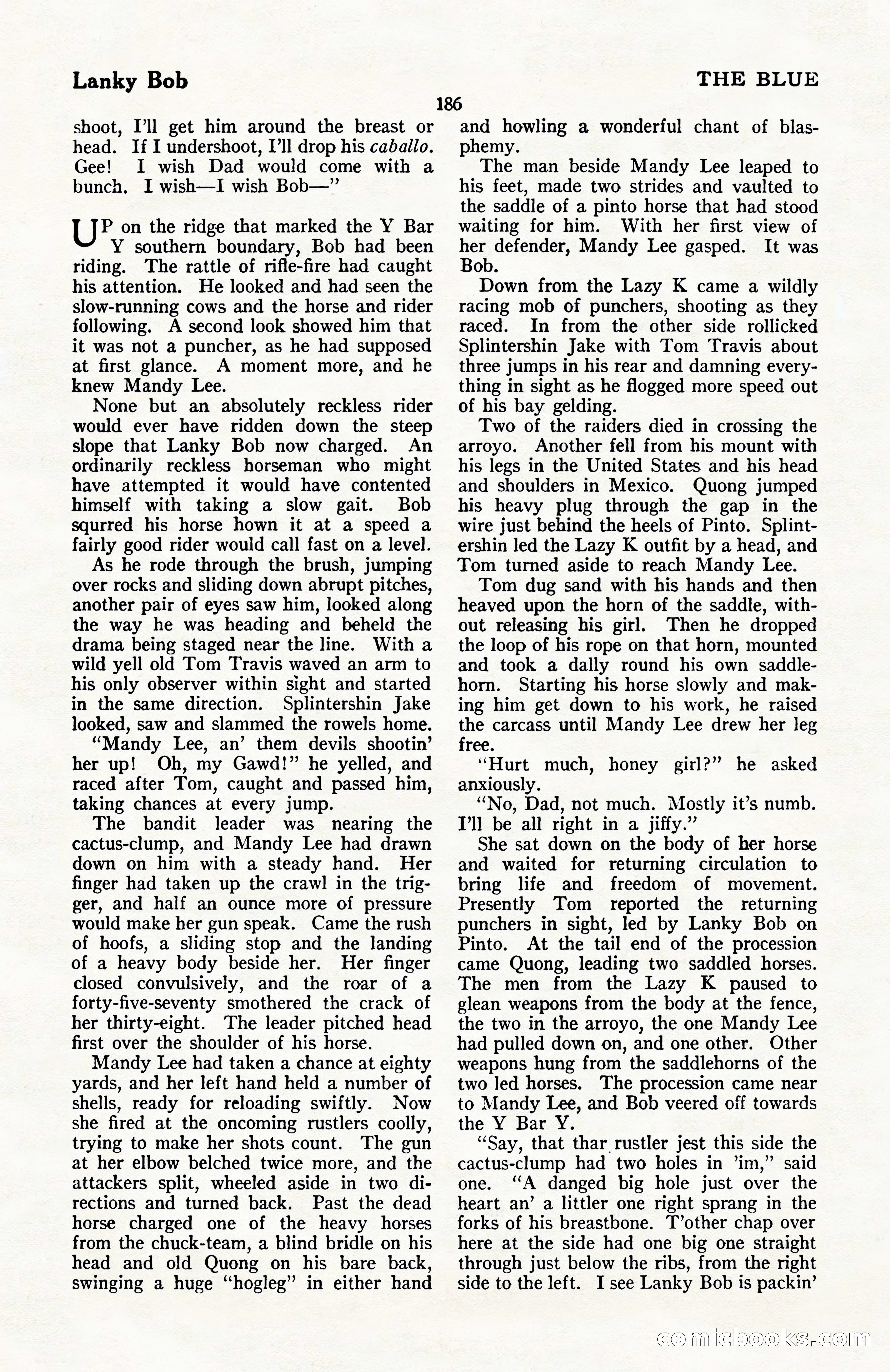 The Blue Book Magazine, April 1922 — page 192 of 212