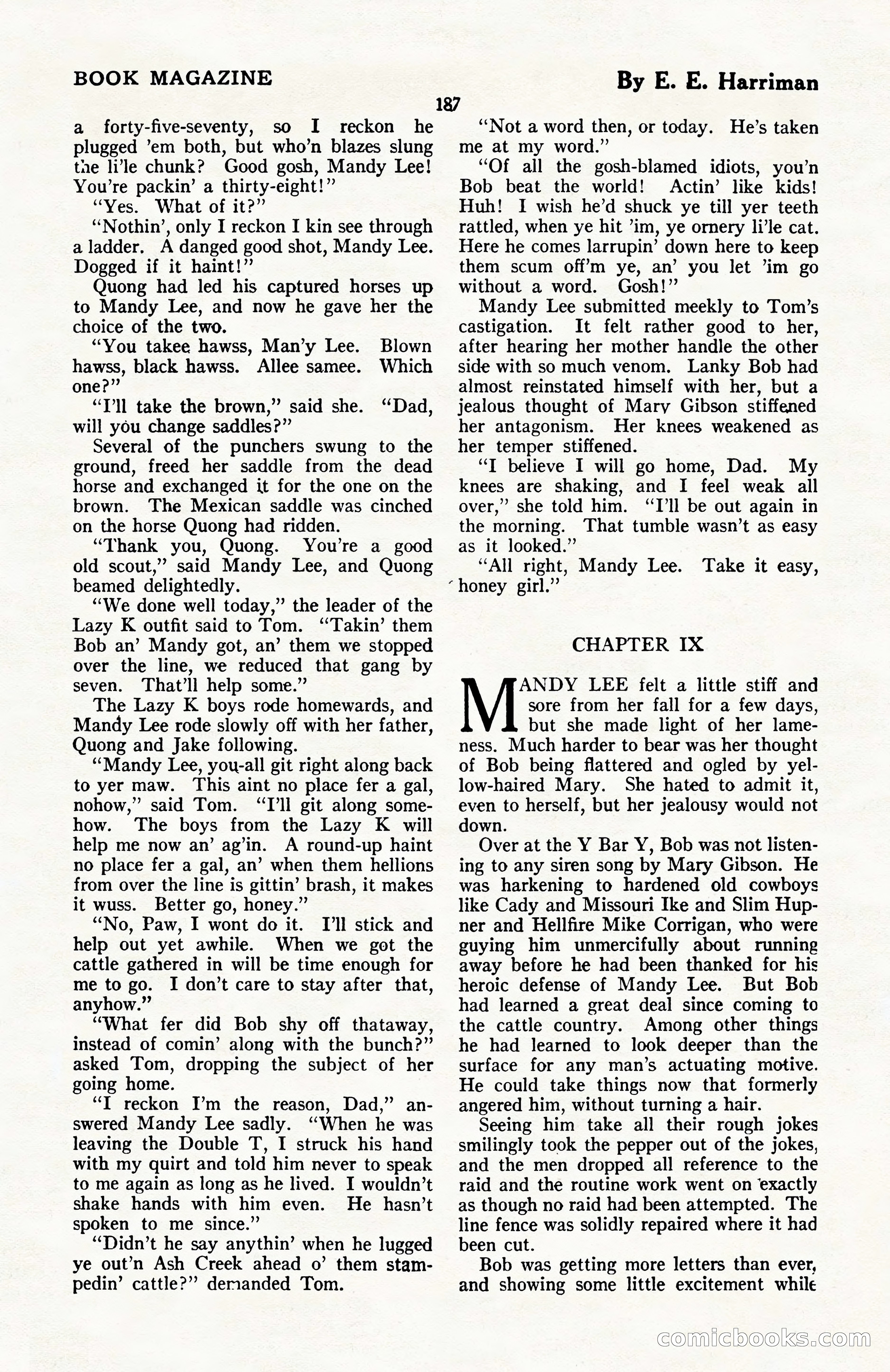The Blue Book Magazine, April 1922 — page 193 of 212