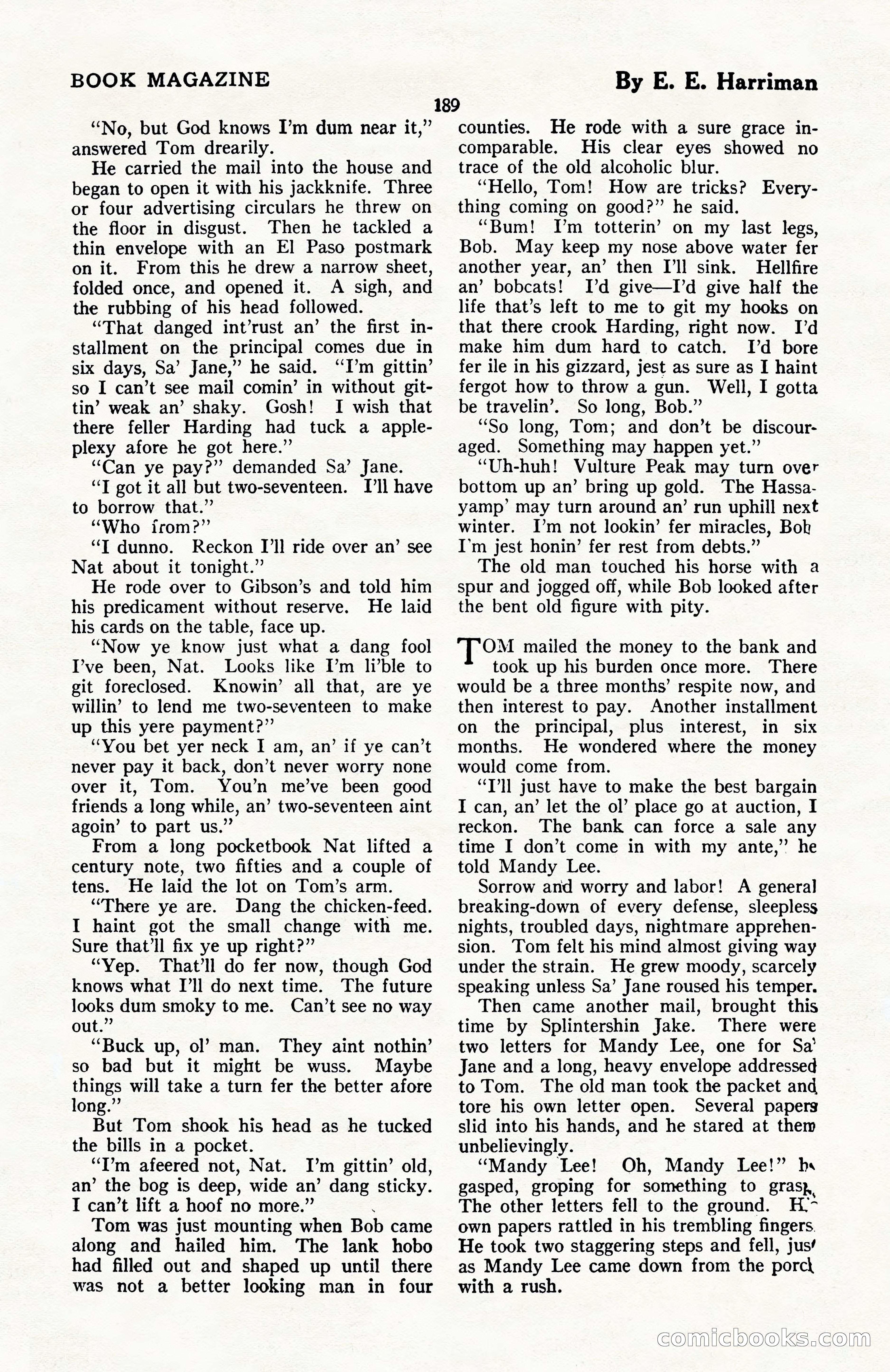 The Blue Book Magazine, April 1922 — page 195 of 212