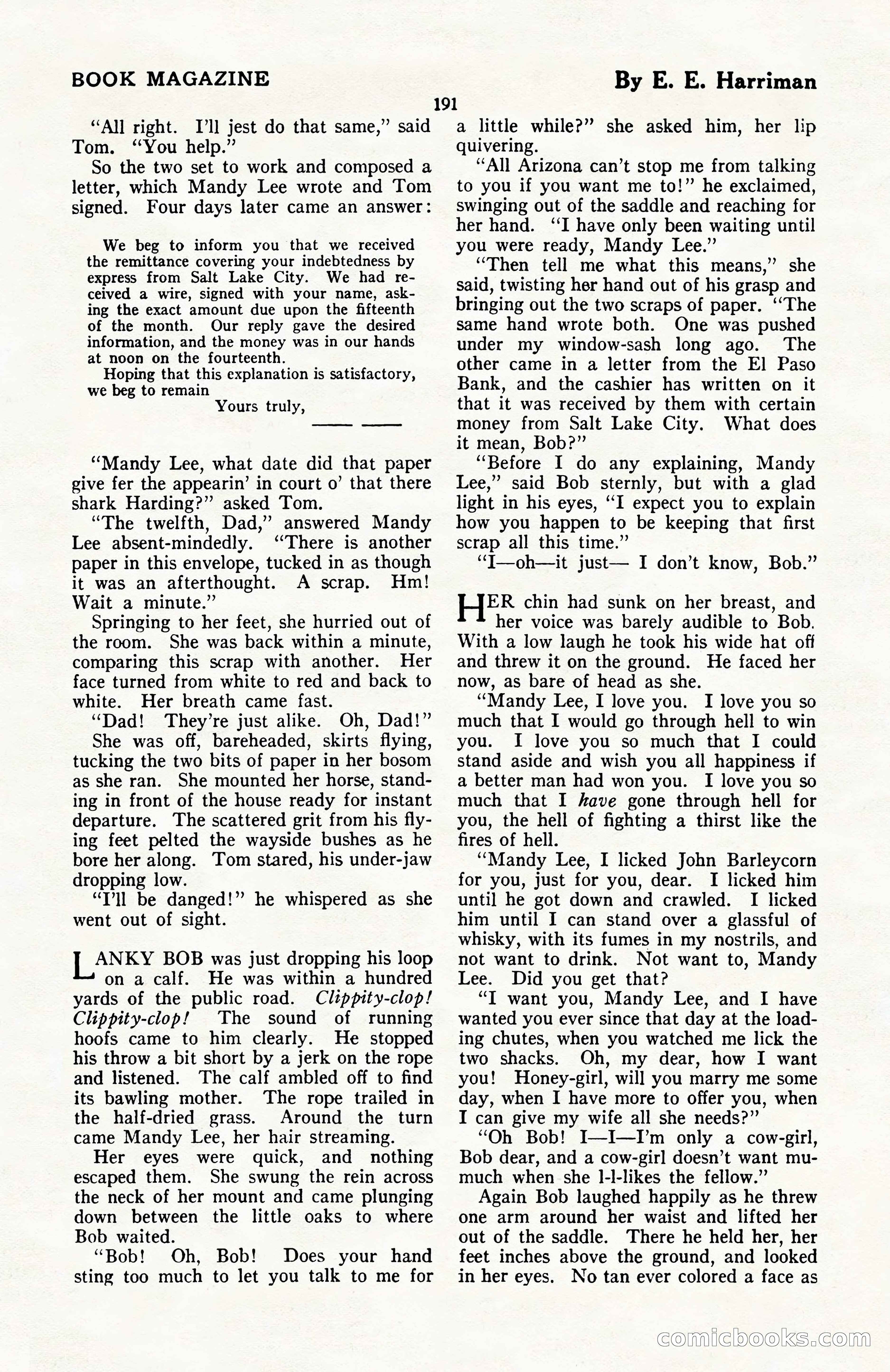 The Blue Book Magazine, April 1922 — page 197 of 212