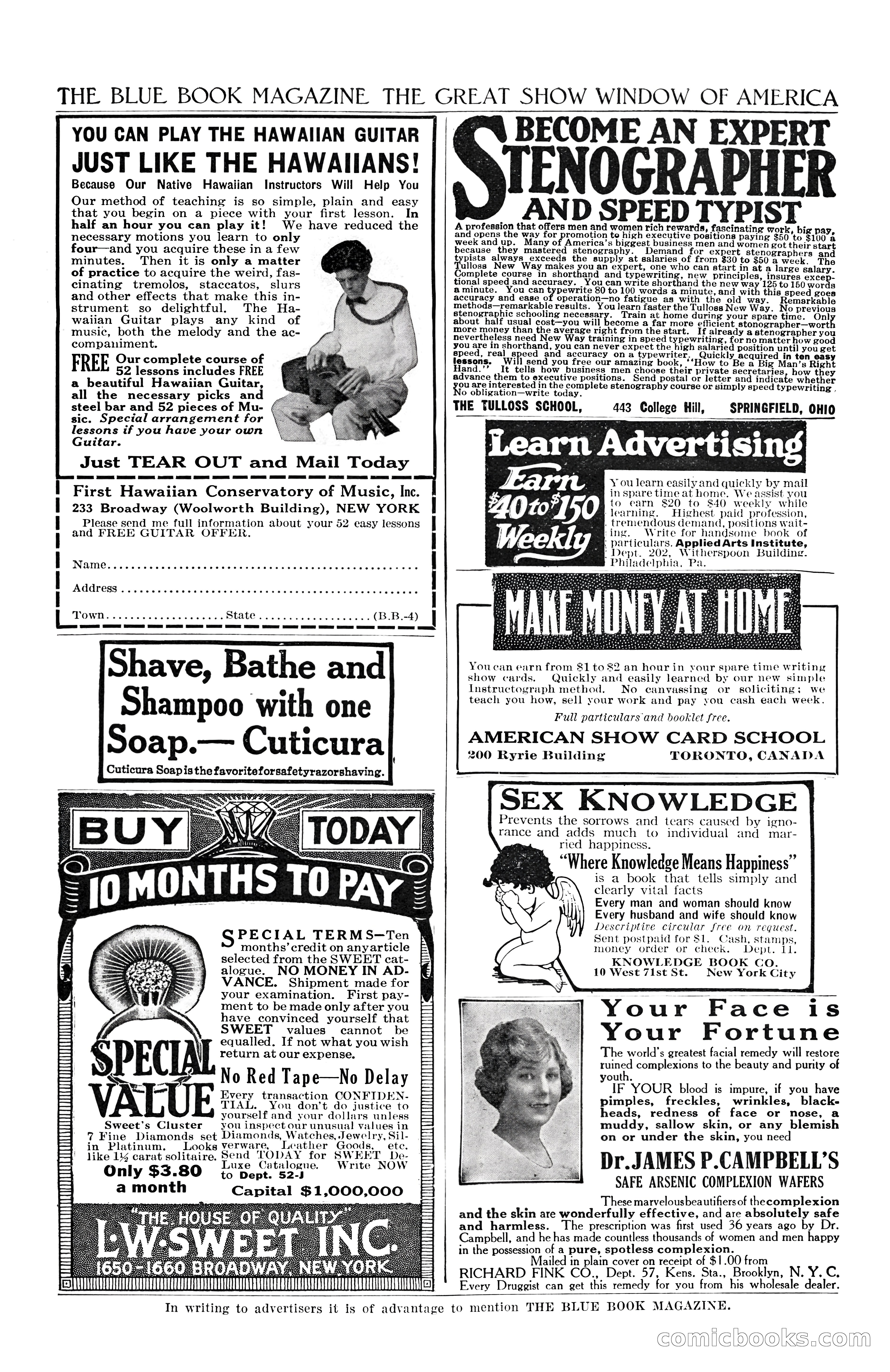 The Blue Book Magazine, April 1922 — page 204 of 212