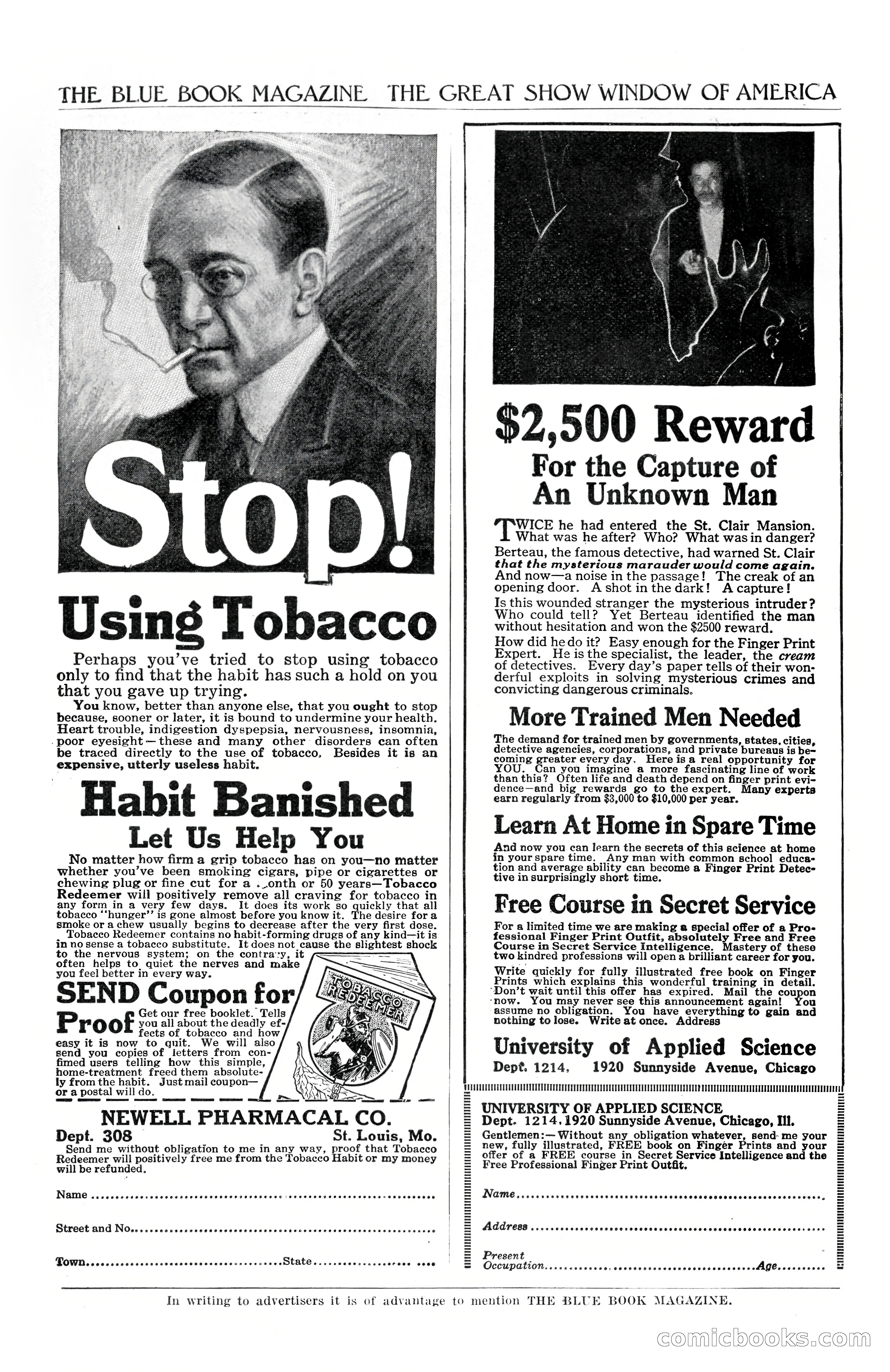 The Blue Book Magazine, April 1922 — page 206 of 212