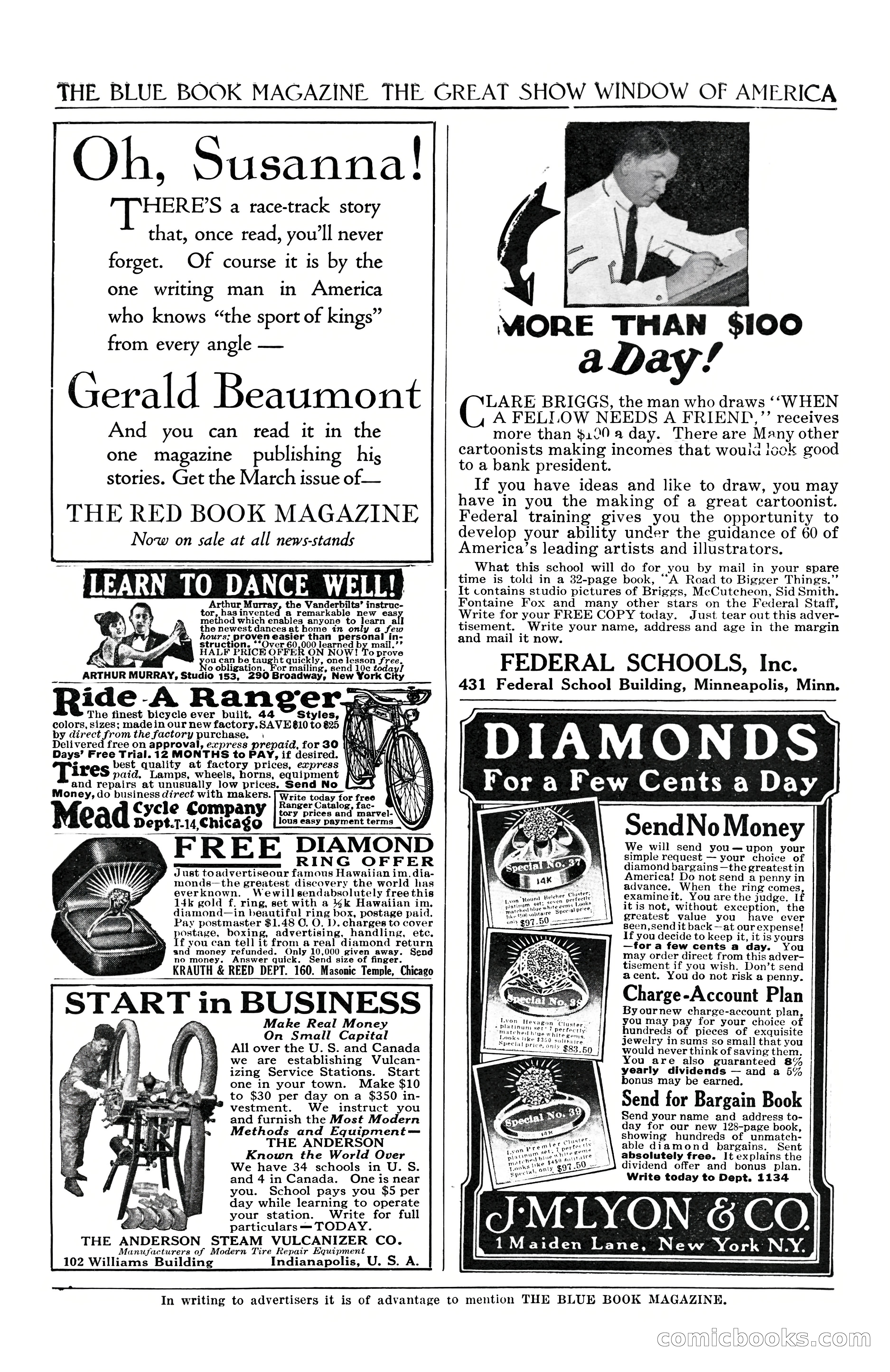 The Blue Book Magazine, April 1922 — page 209 of 212