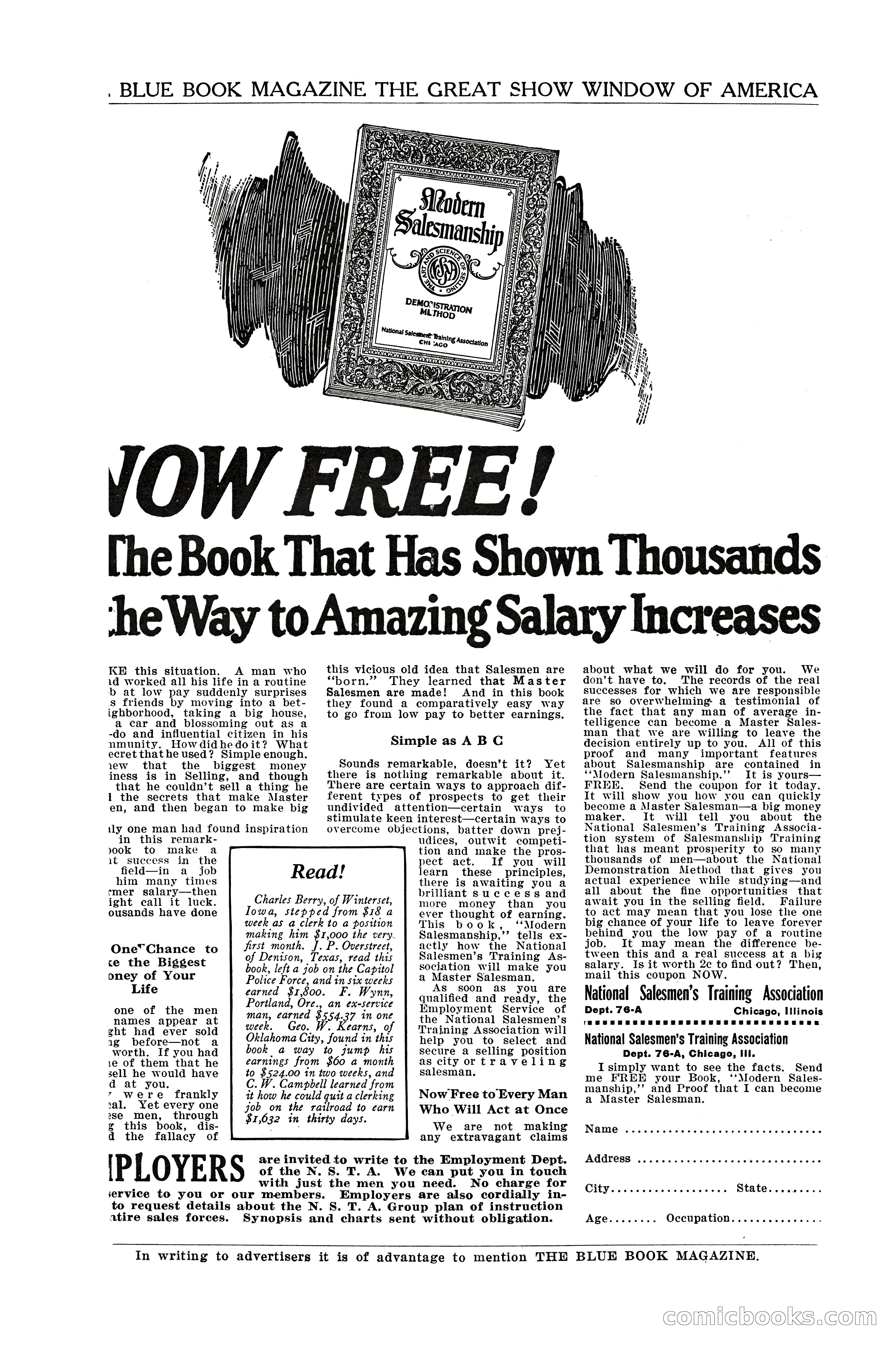 The Blue Book Magazine, January 1924 — page 3 of 216