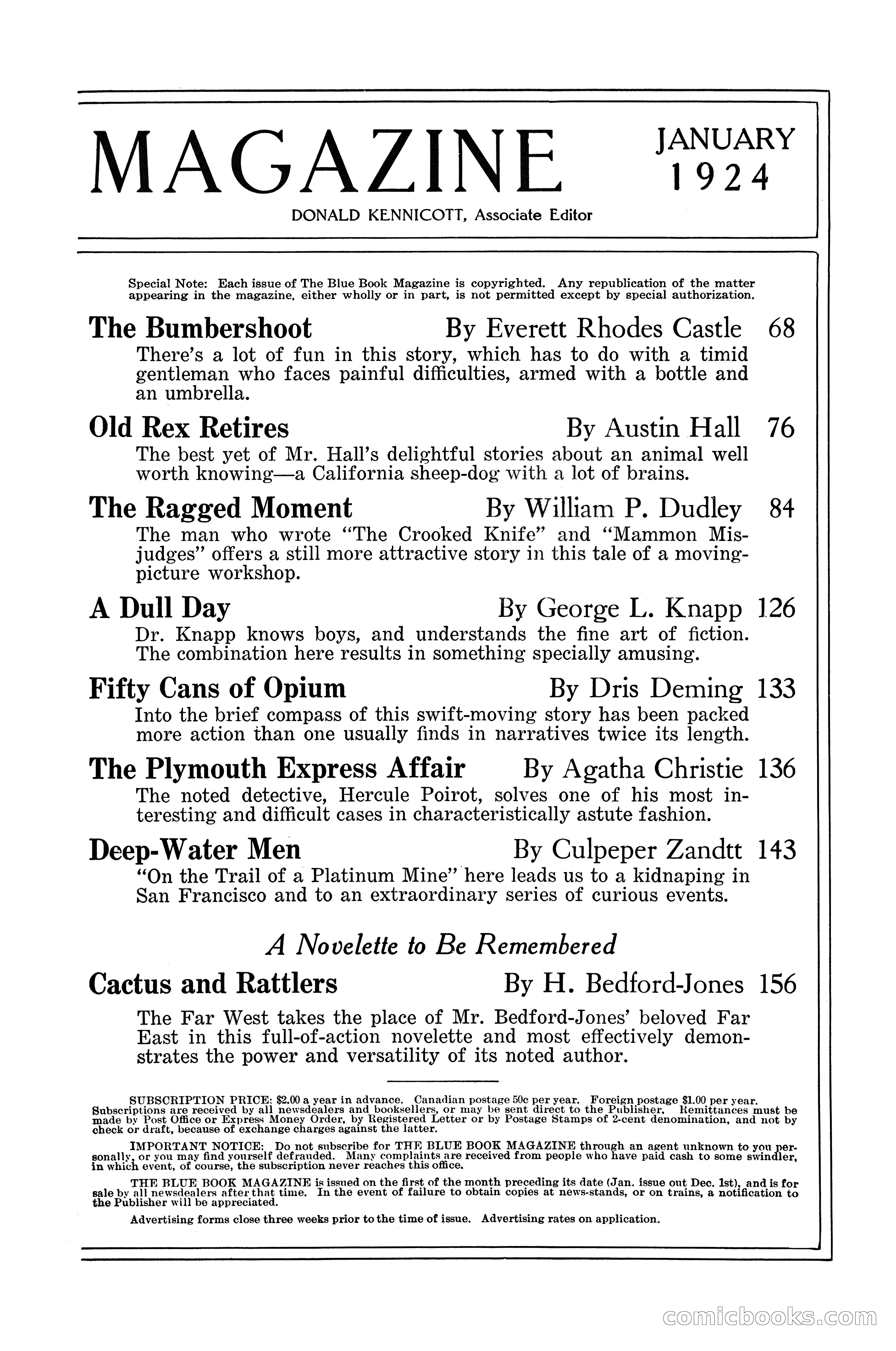 The Blue Book Magazine, January 1924 — page 5 of 216