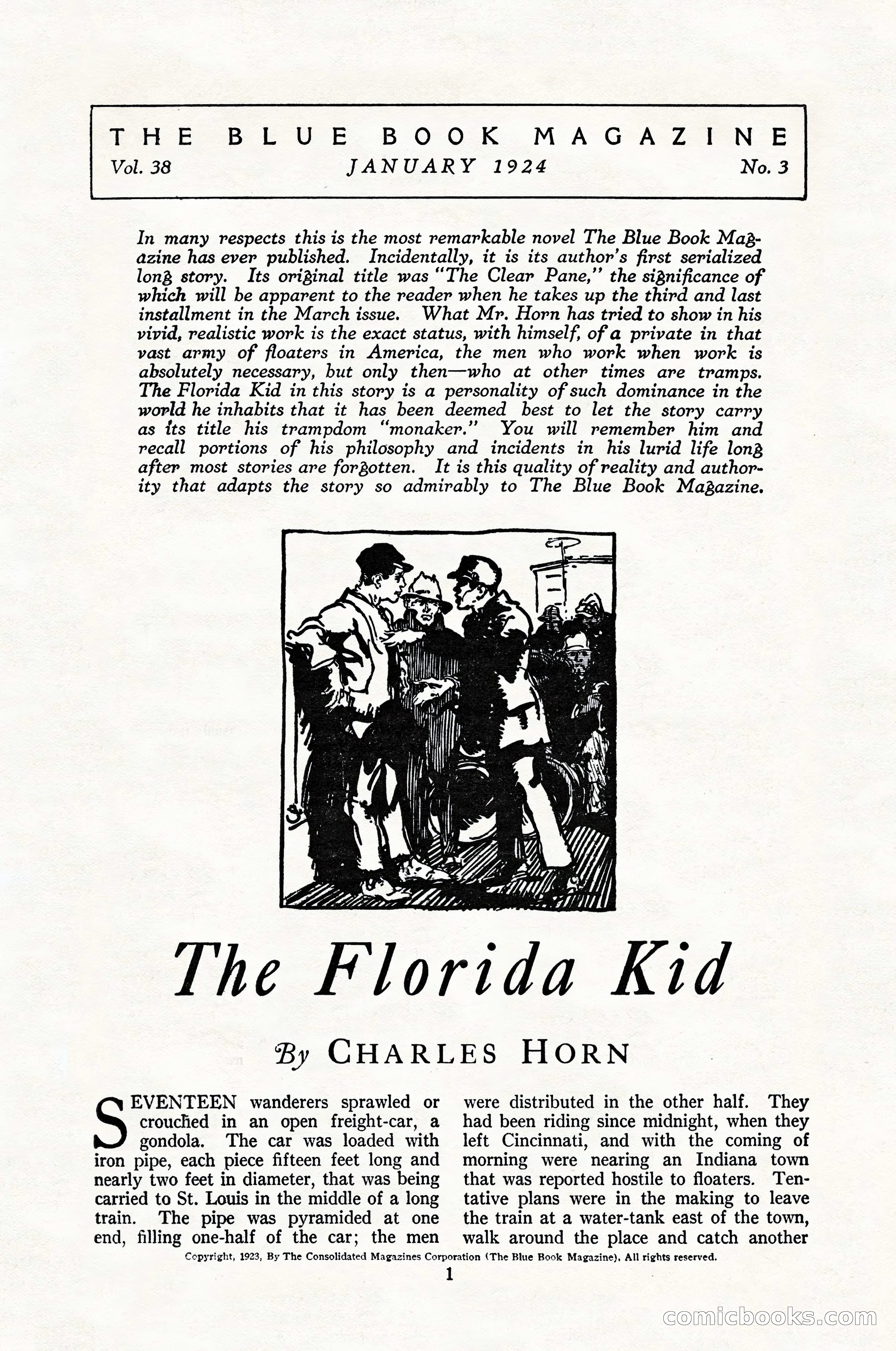 The Blue Book Magazine, January 1924 — page 7 of 216