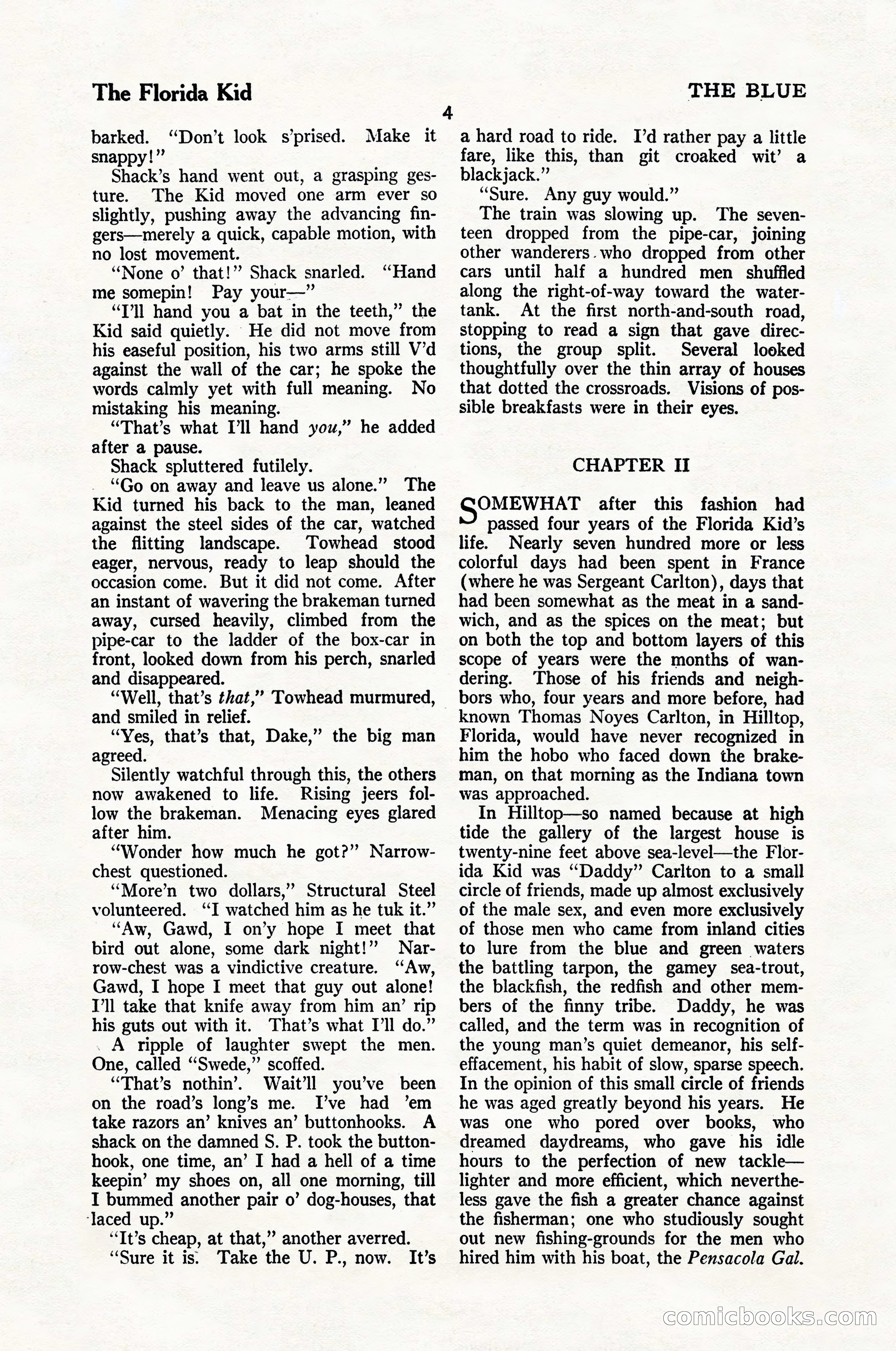 The Blue Book Magazine, January 1924 — page 10 of 216