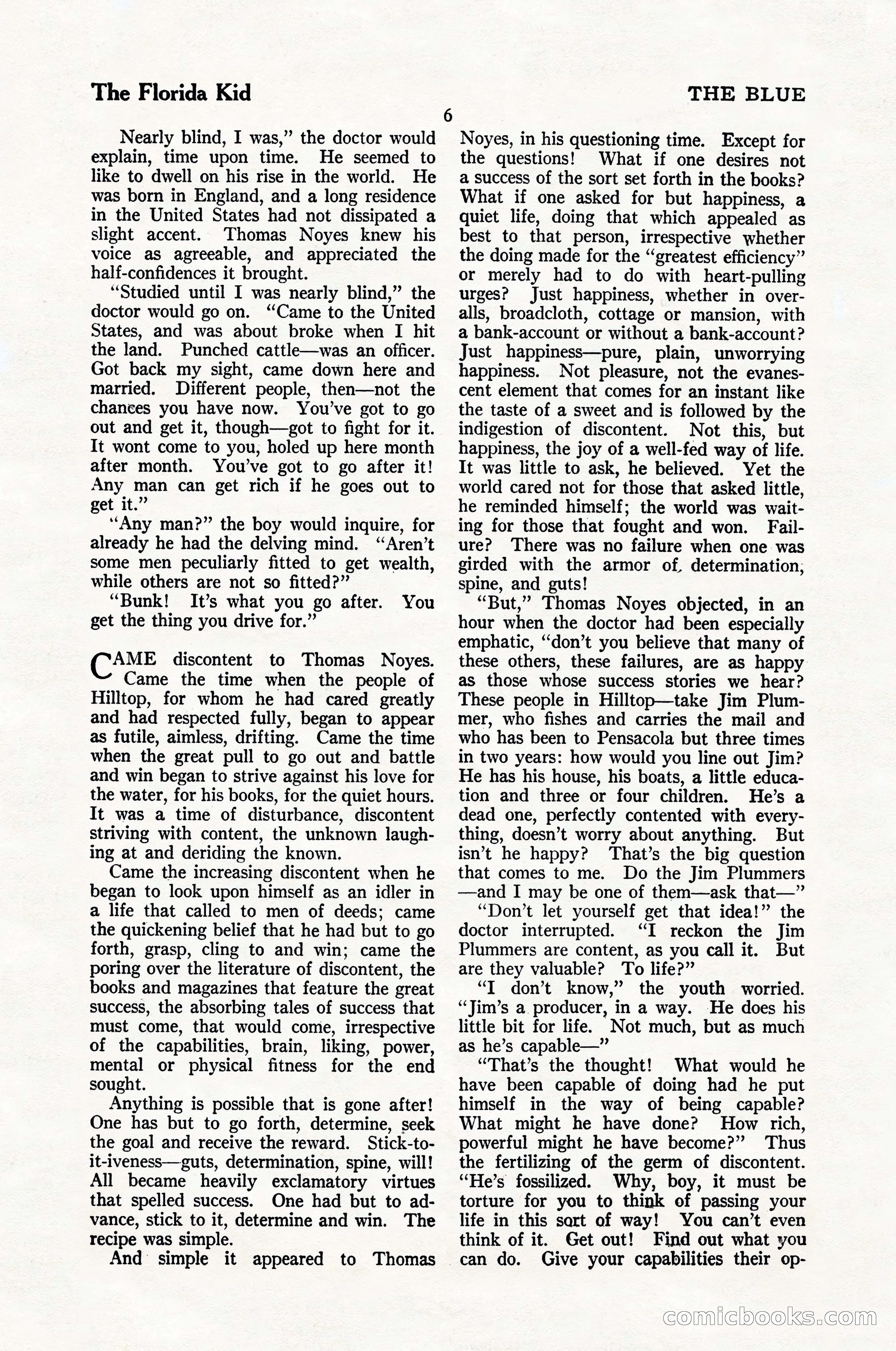 The Blue Book Magazine, January 1924 — page 12 of 216