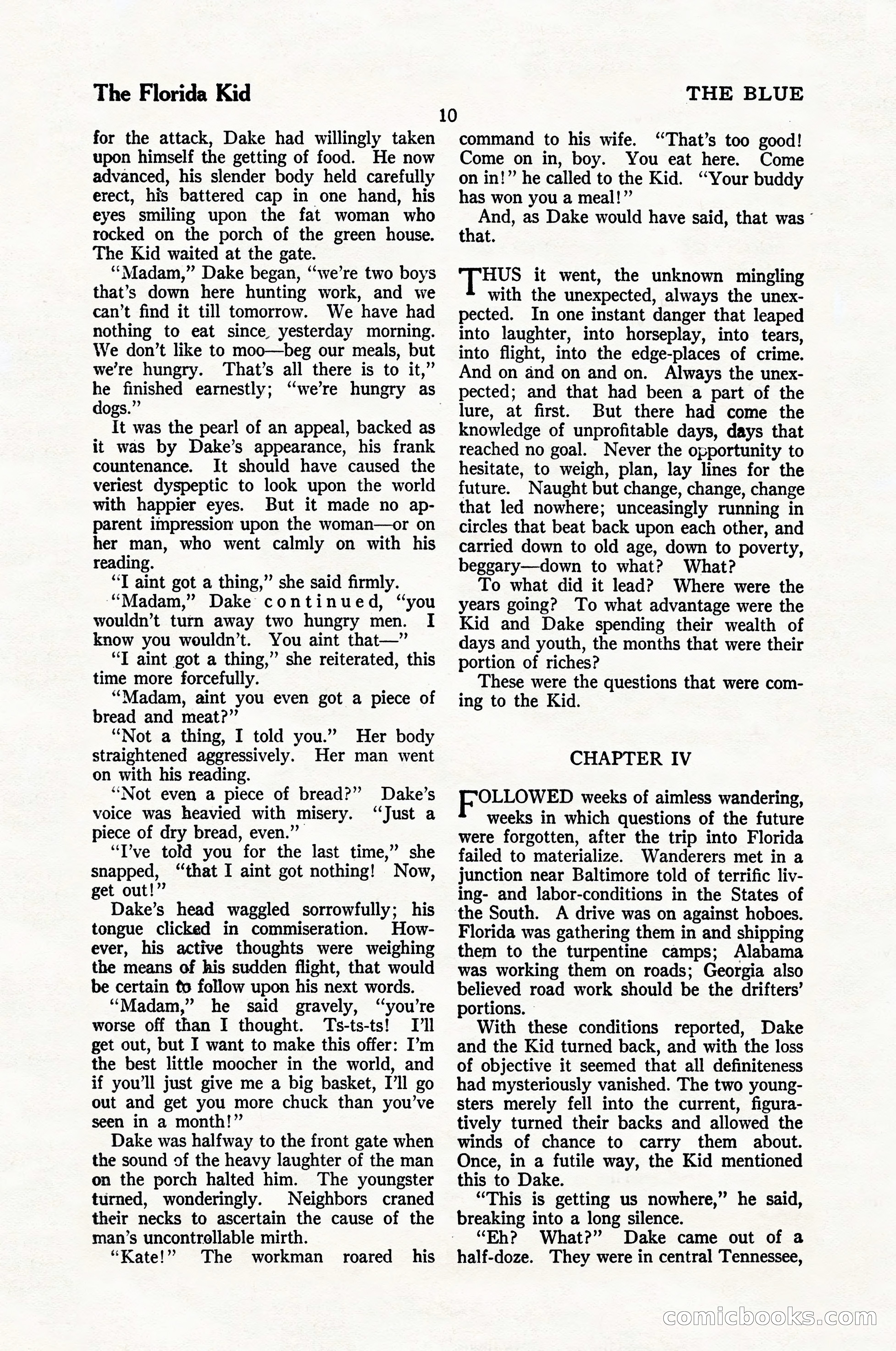 The Blue Book Magazine, January 1924 — page 16 of 216