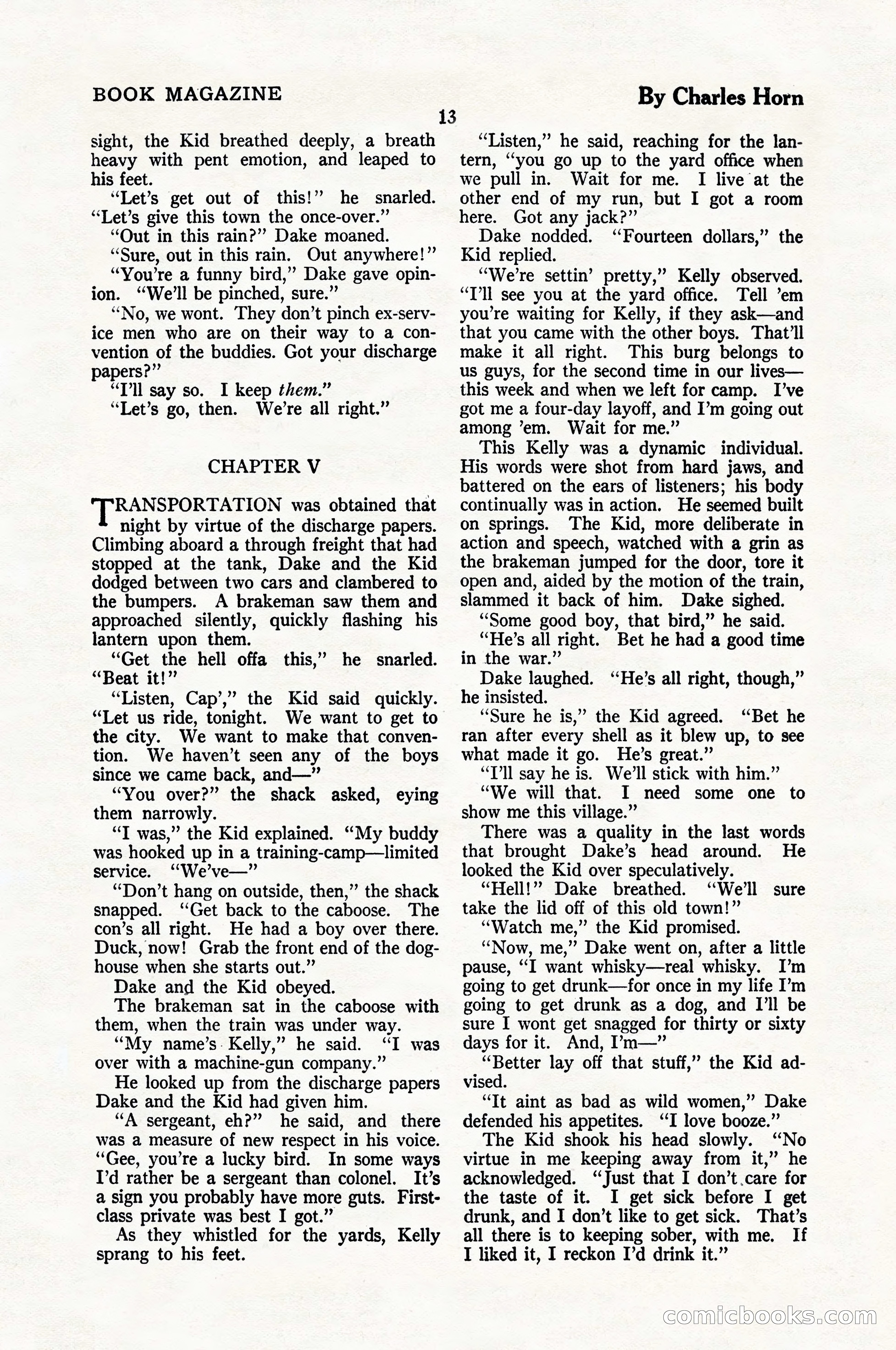 The Blue Book Magazine, January 1924 — page 19 of 216
