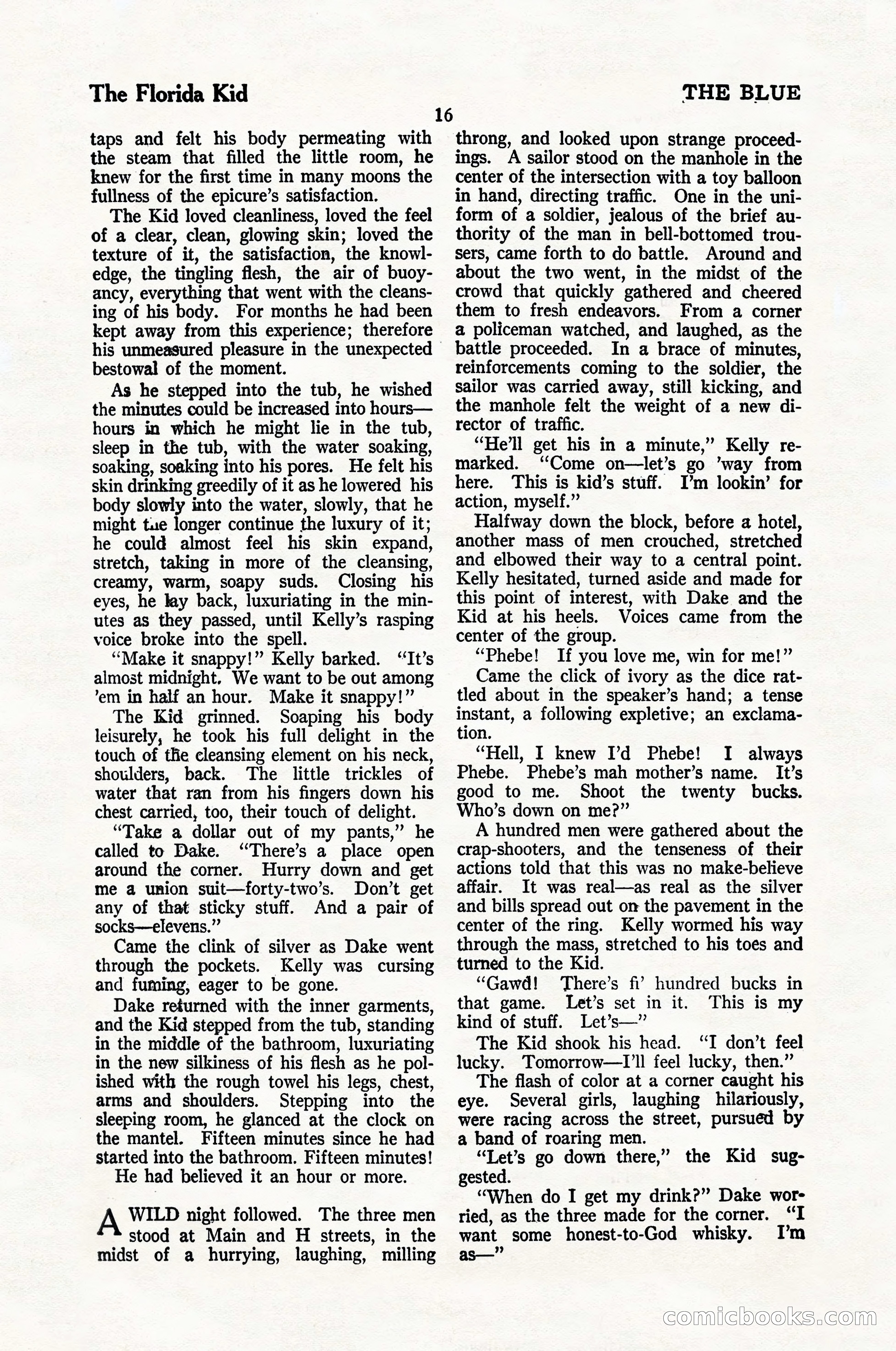 The Blue Book Magazine, January 1924 — page 22 of 216