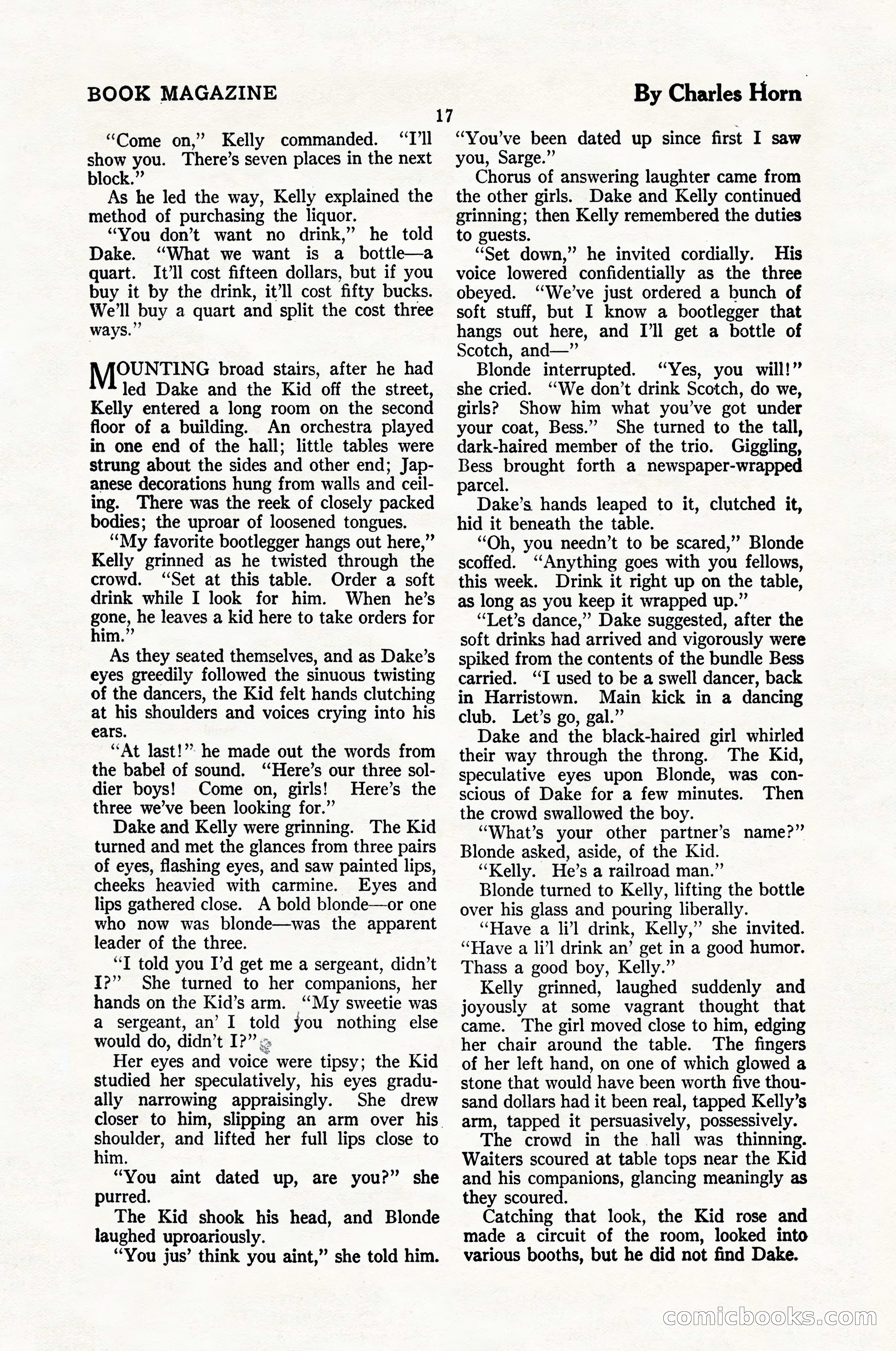 The Blue Book Magazine, January 1924 — page 23 of 216