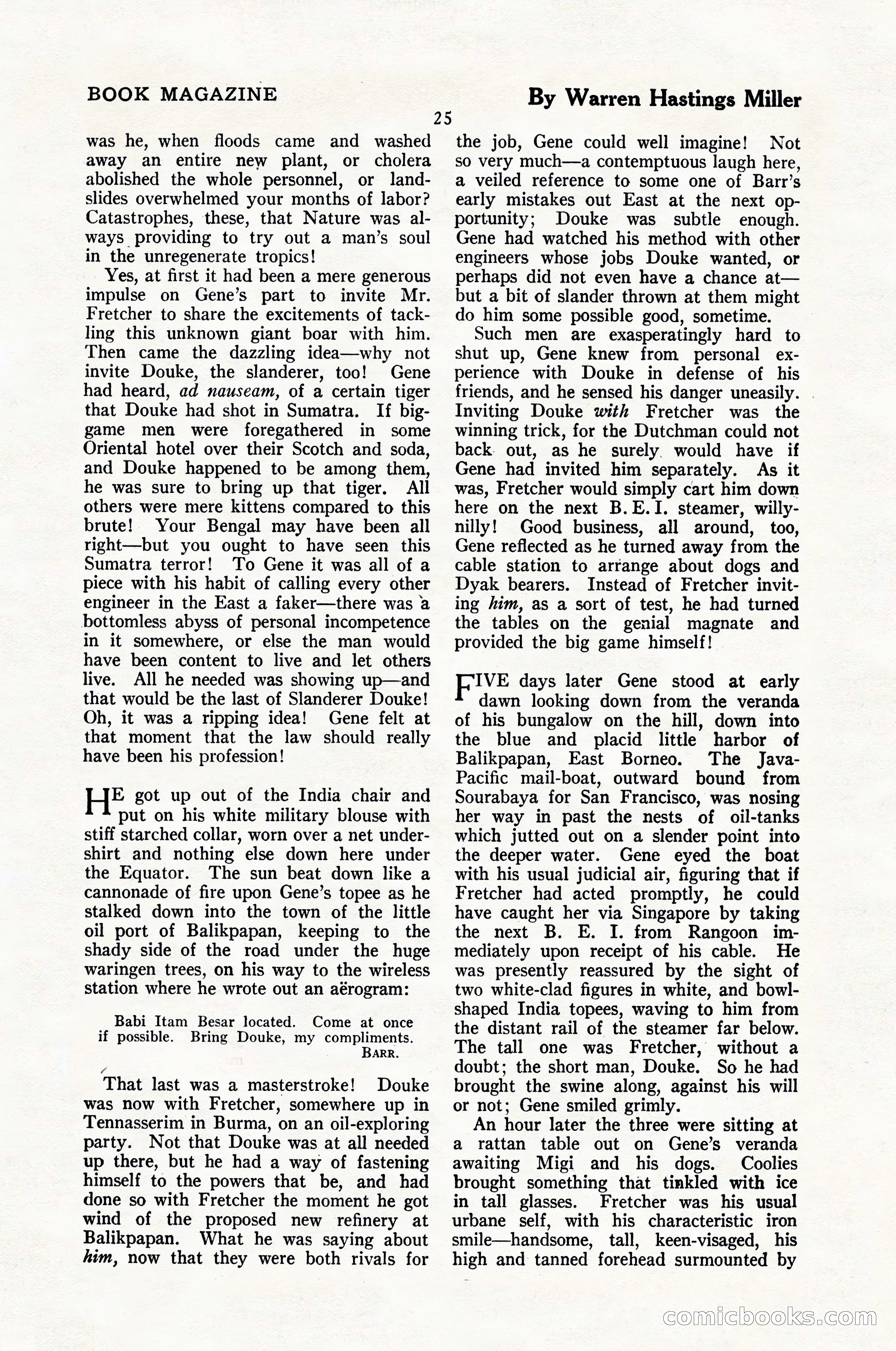 The Blue Book Magazine, January 1924 — page 31 of 216