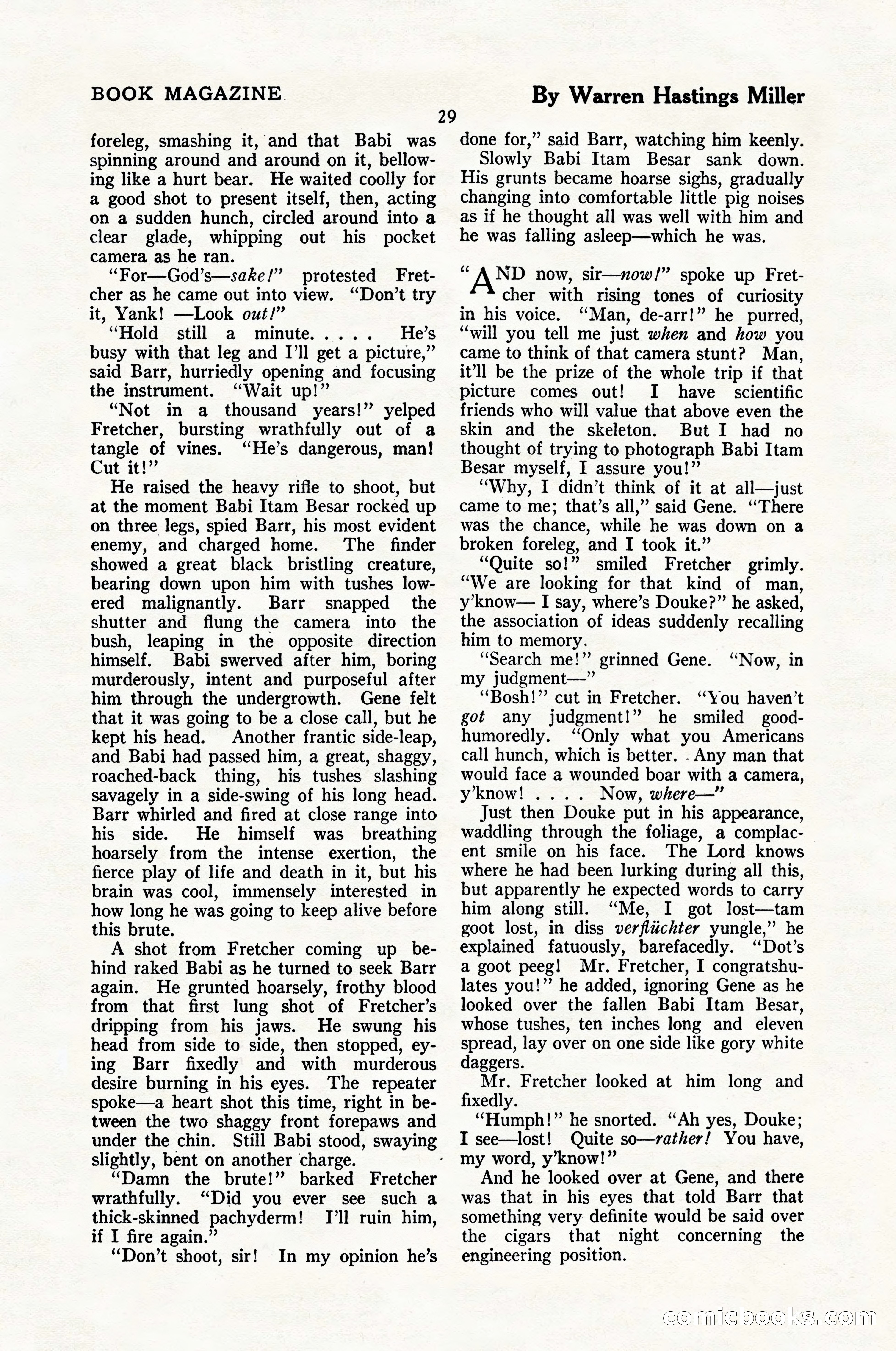 The Blue Book Magazine, January 1924 — page 35 of 216