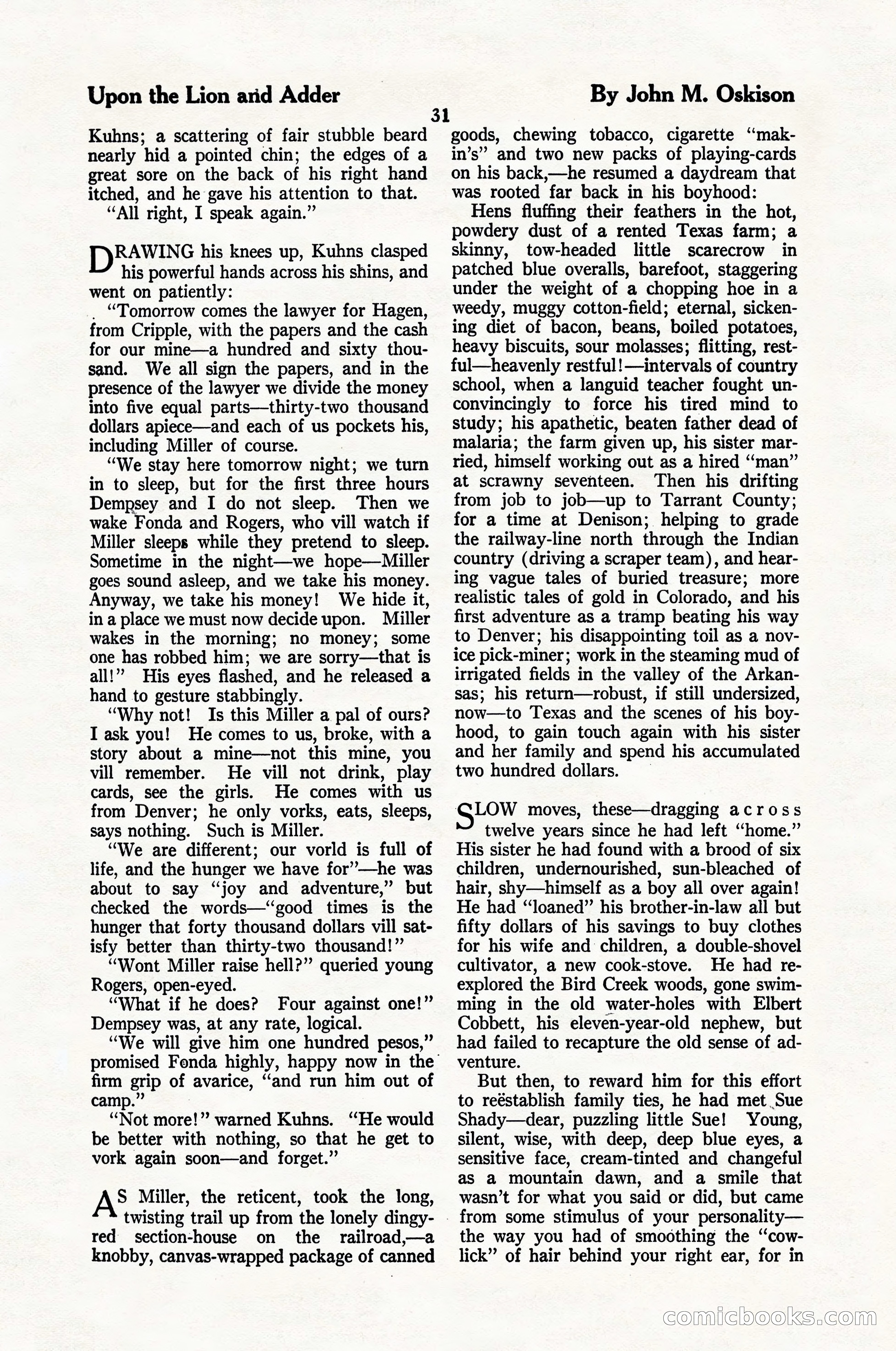 The Blue Book Magazine, January 1924 — page 37 of 216
