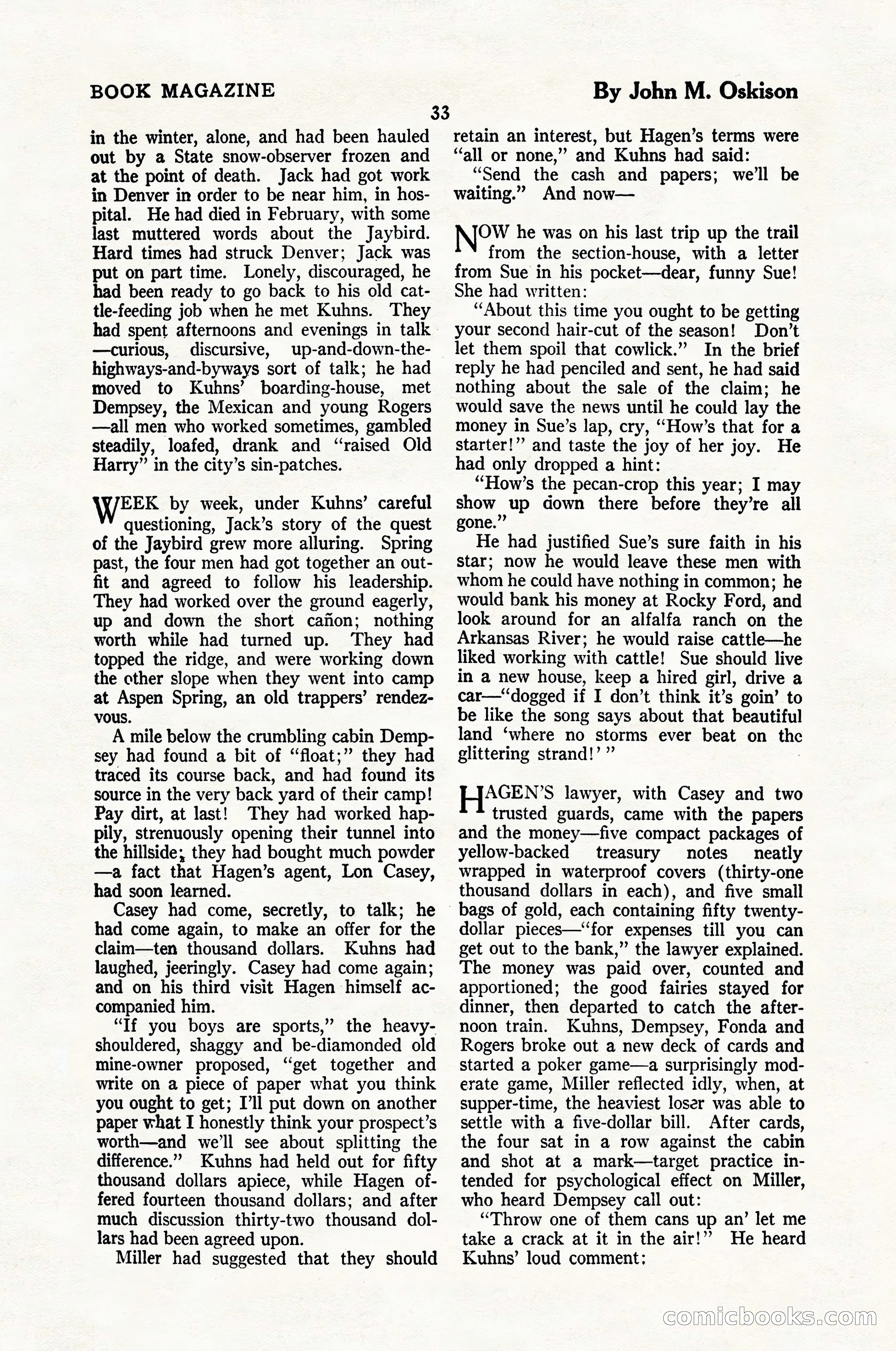 The Blue Book Magazine, January 1924 — page 39 of 216