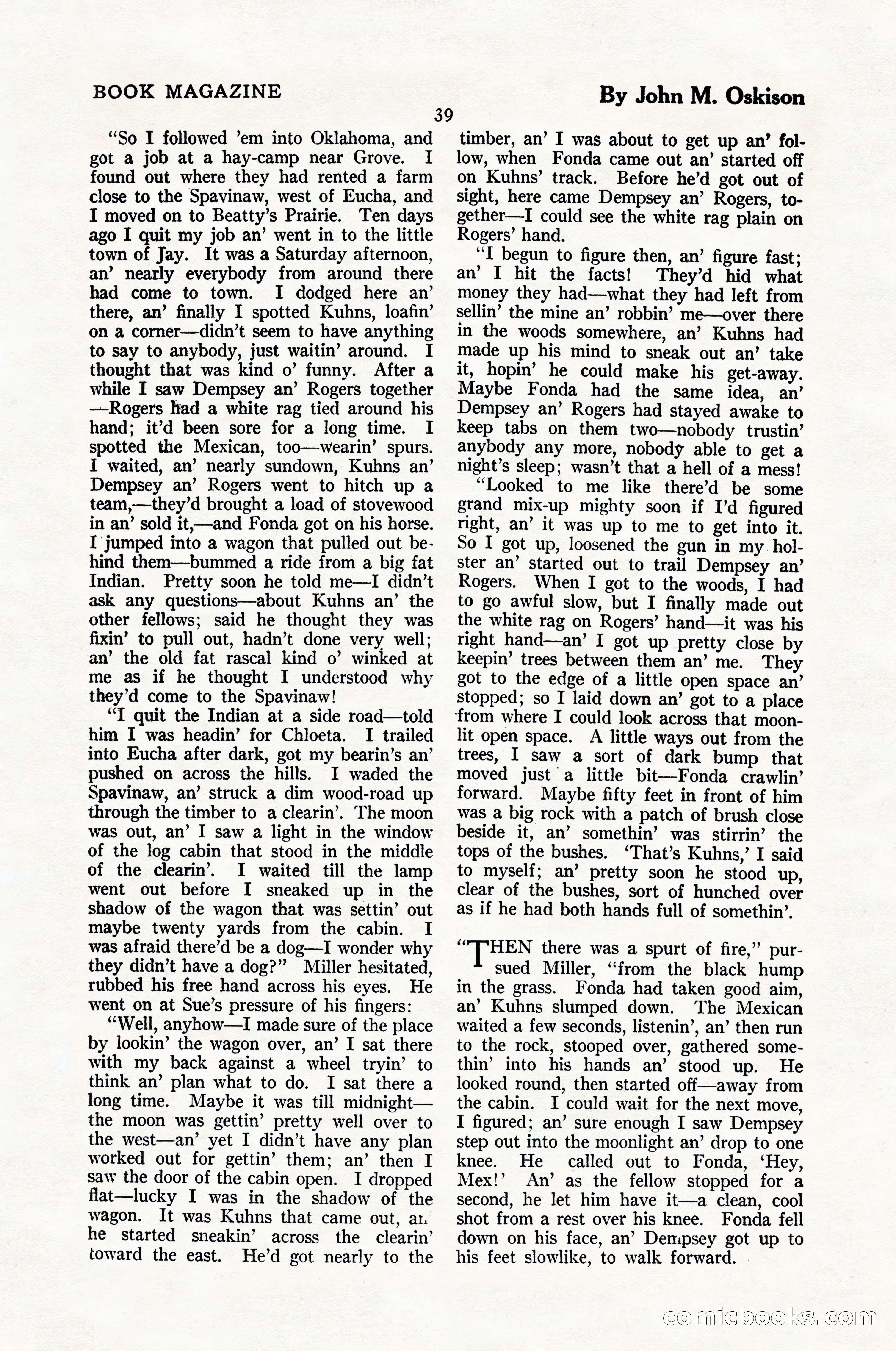 The Blue Book Magazine, January 1924 — page 45 of 216