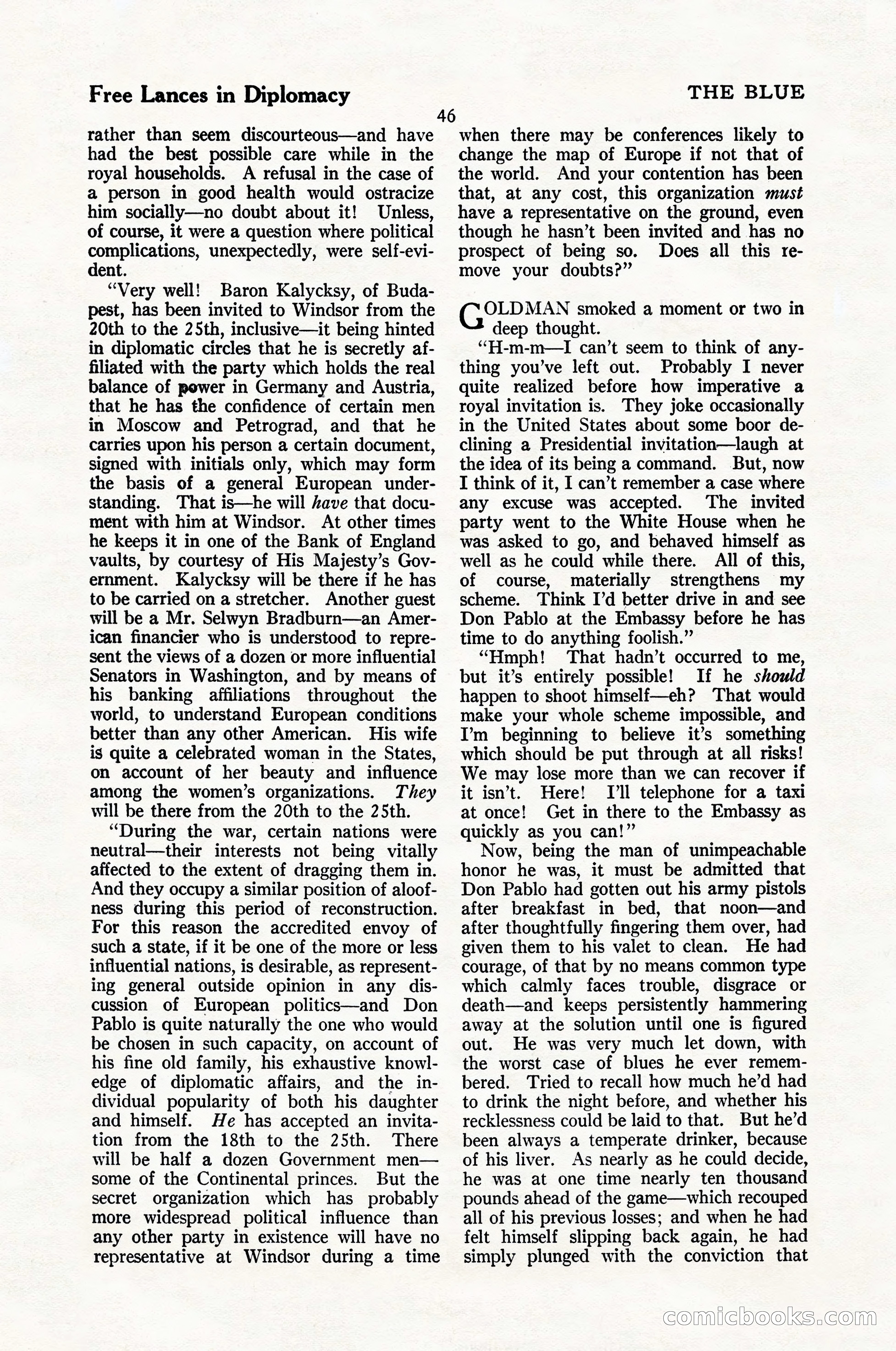 The Blue Book Magazine, January 1924 — page 52 of 216