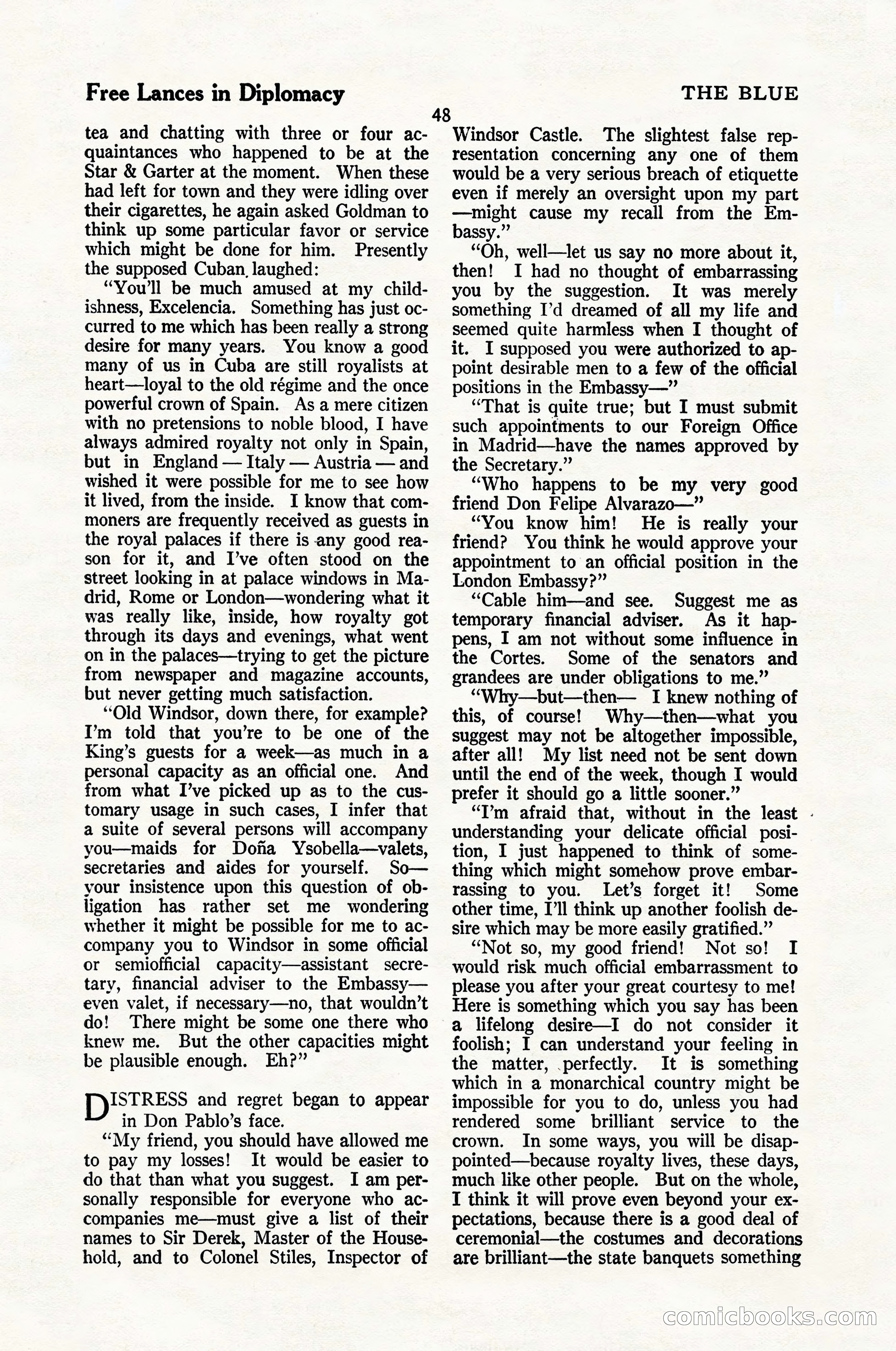 The Blue Book Magazine, January 1924 — page 54 of 216