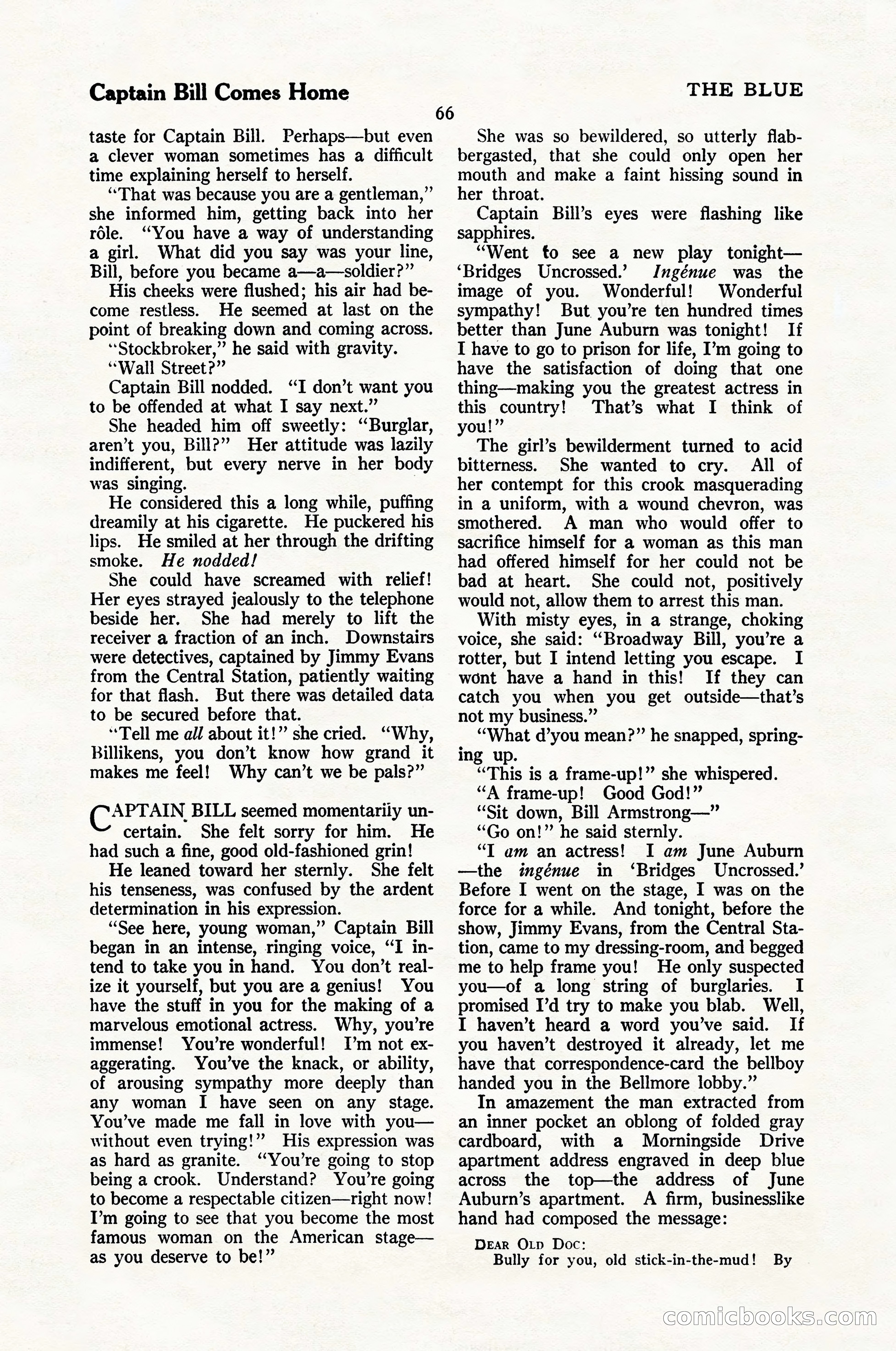 The Blue Book Magazine, January 1924 — page 72 of 216