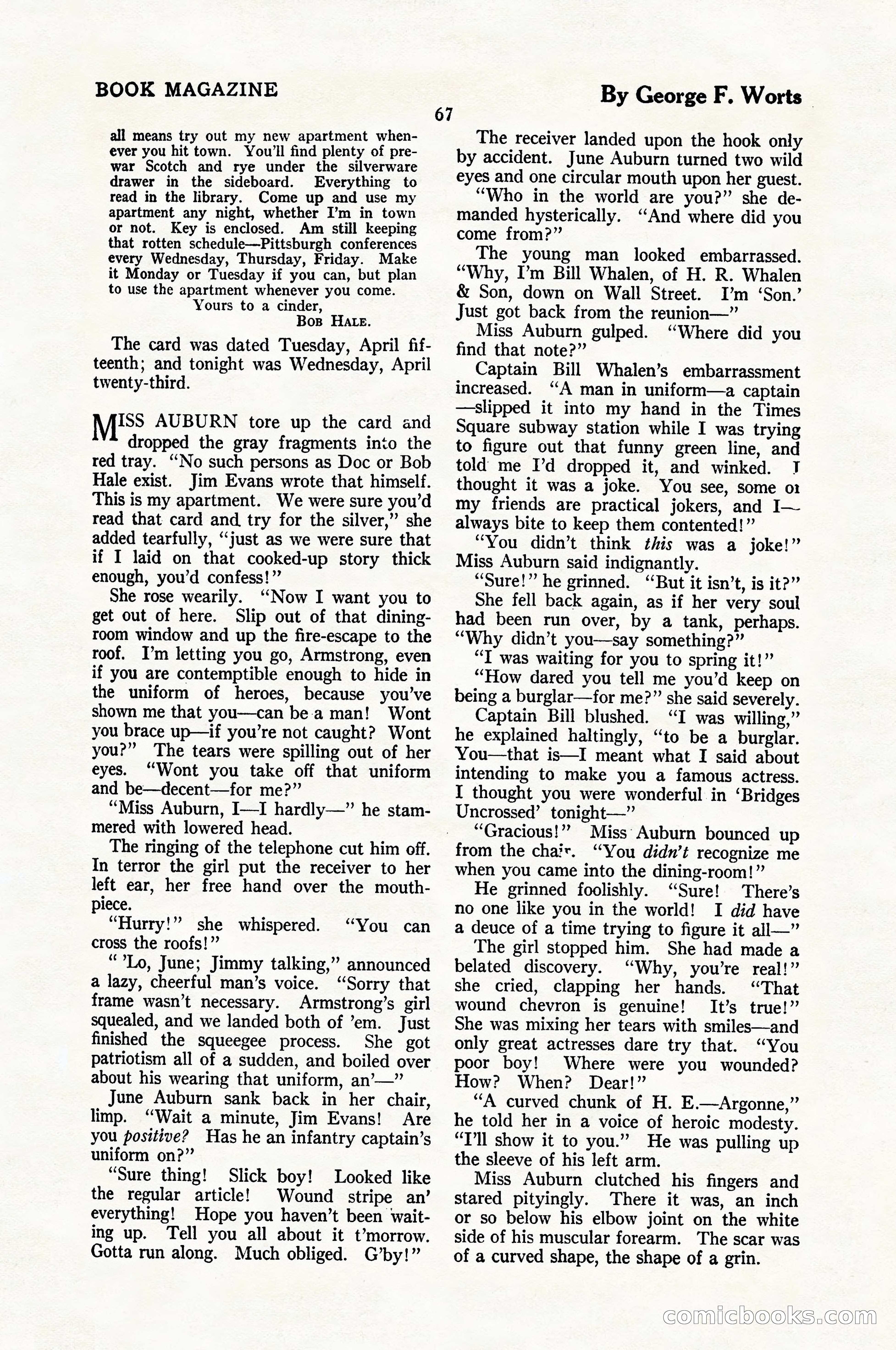 The Blue Book Magazine, January 1924 — page 73 of 216