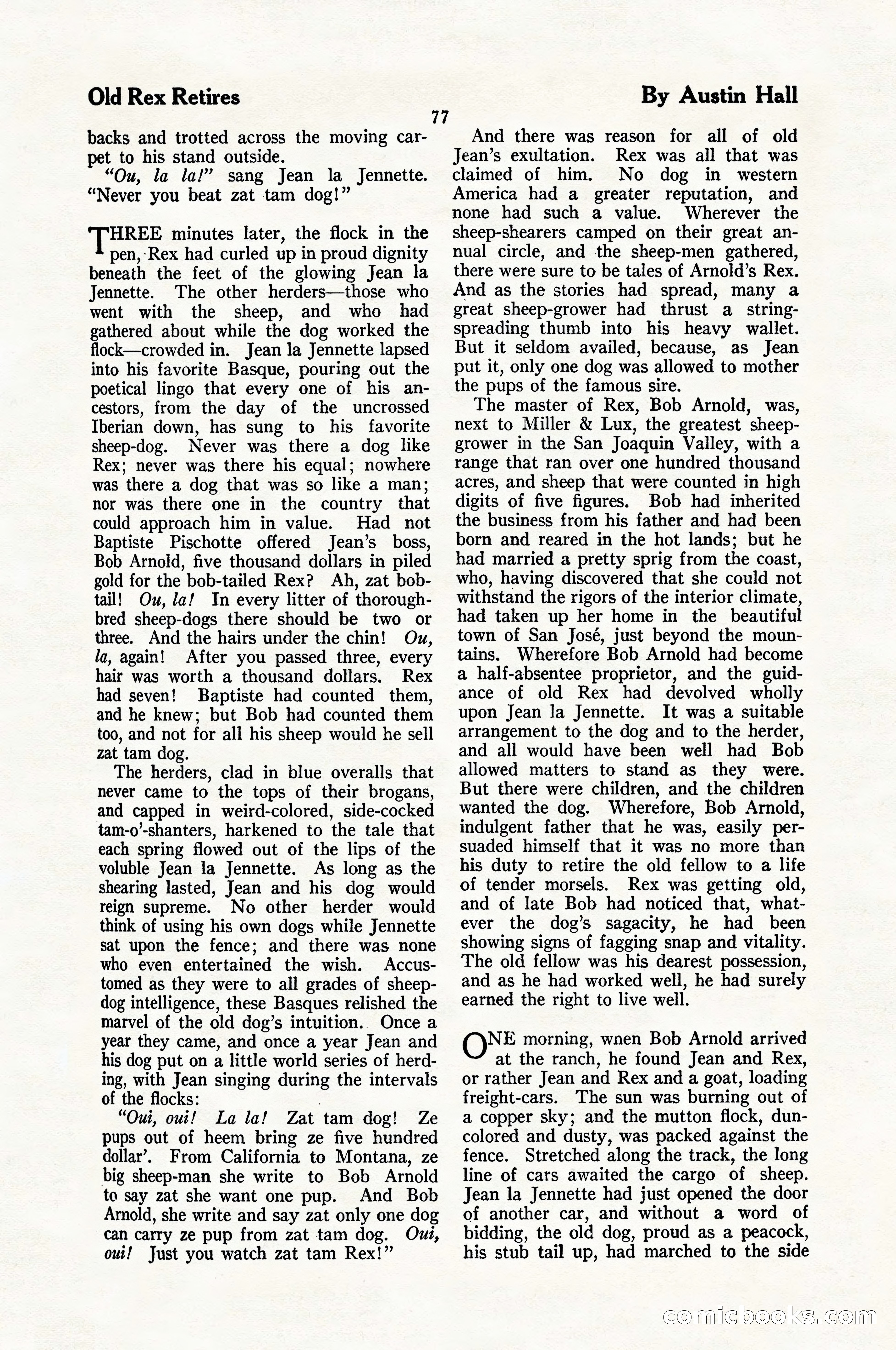 The Blue Book Magazine, January 1924 — page 83 of 216