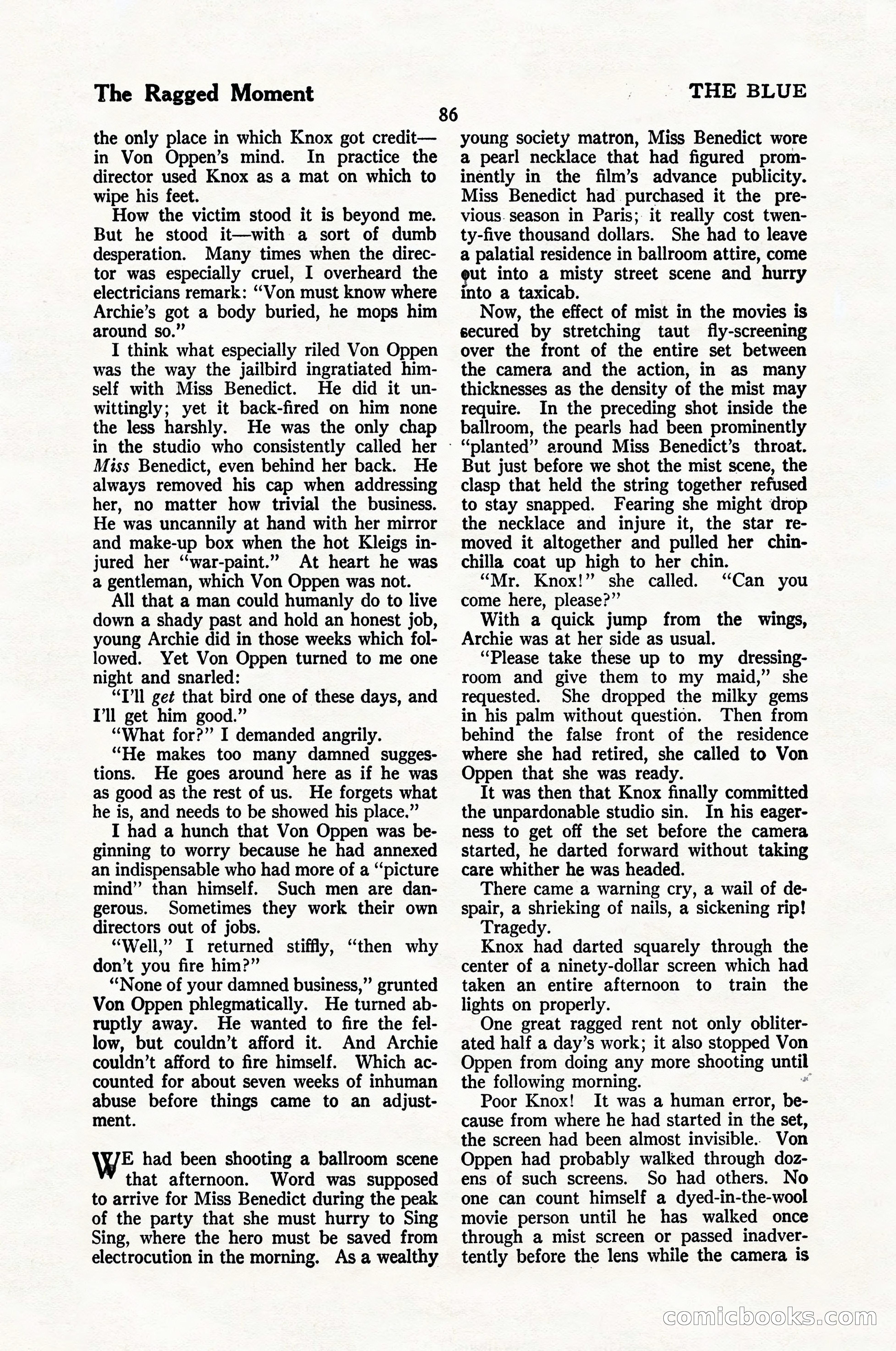 The Blue Book Magazine, January 1924 — page 92 of 216
