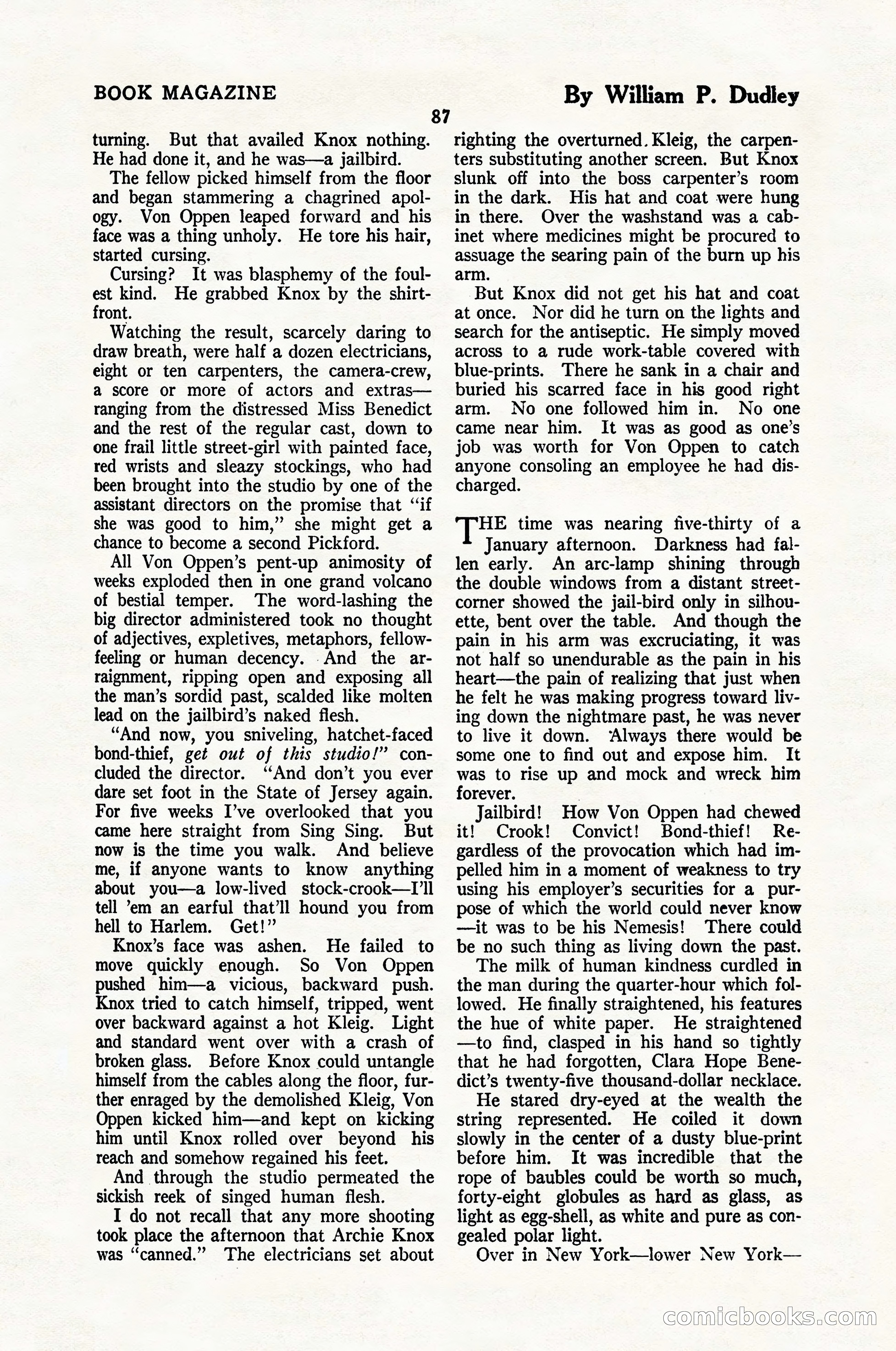 The Blue Book Magazine, January 1924 — page 93 of 216